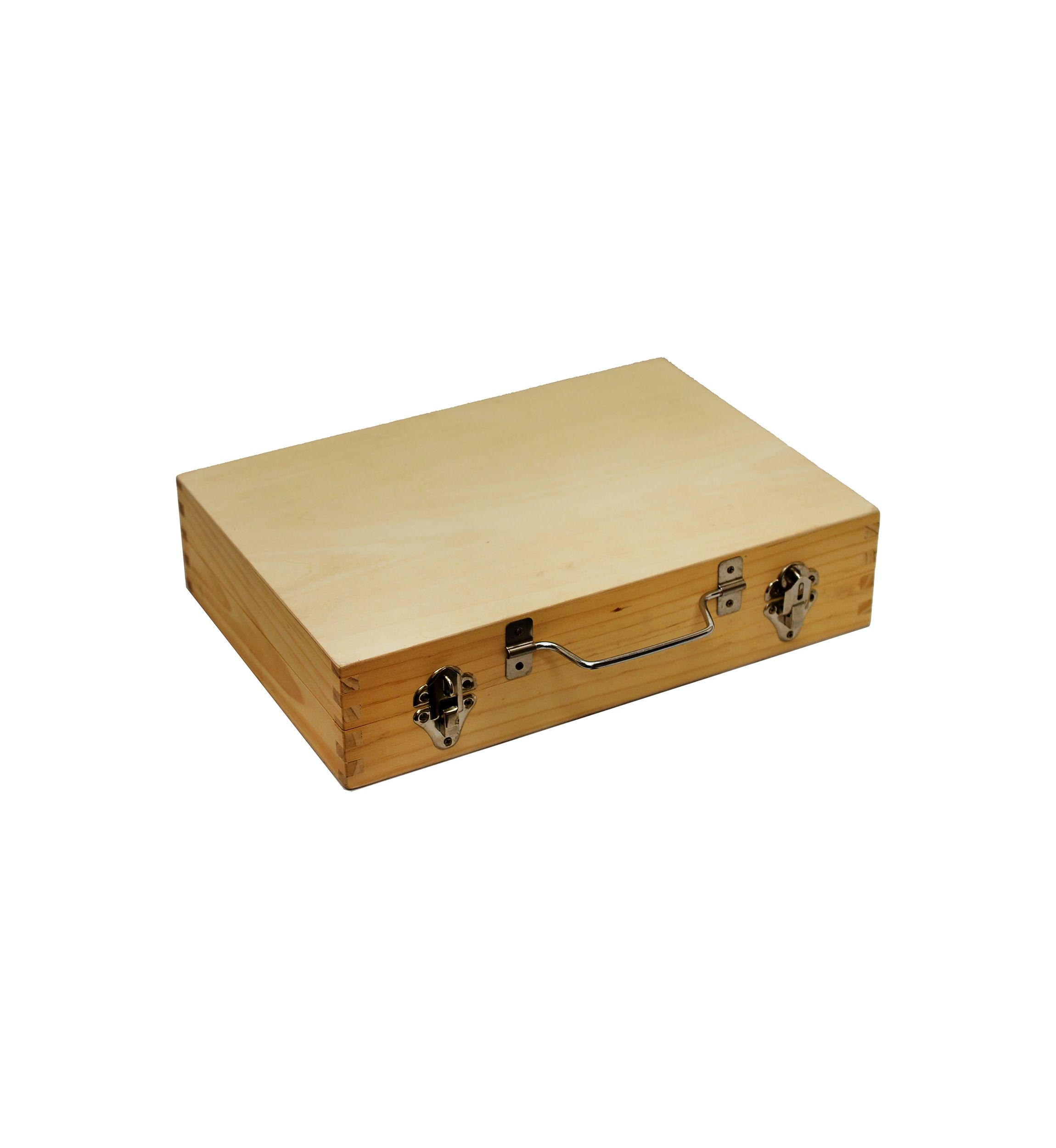 16 Piece Metal Tool Kit with Wood Box