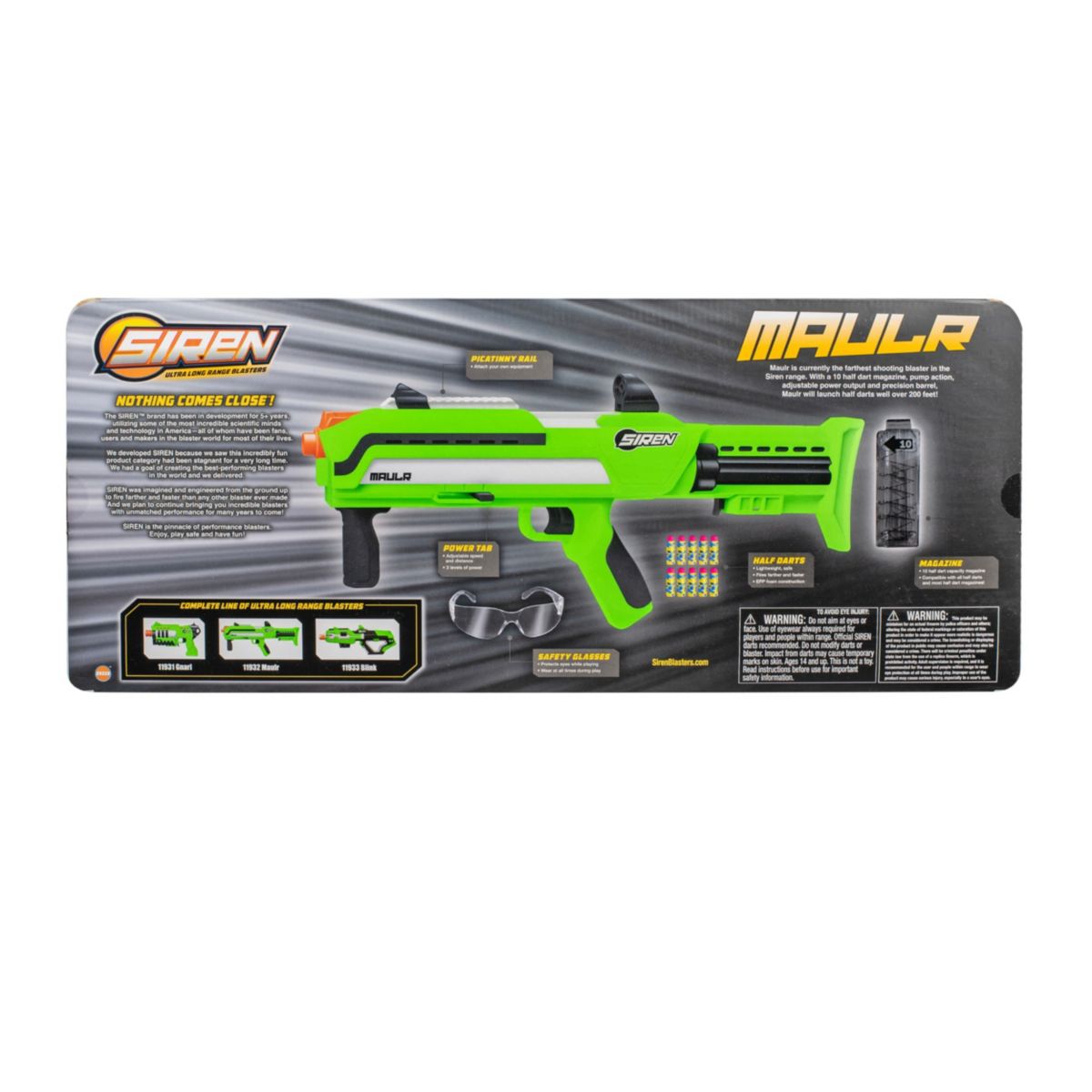 Siren Maulr Bolt Blaster