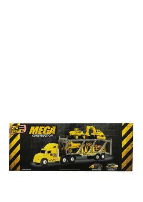 22 Inch Free Wheel Mega Construction Vehicle  Hauler Set