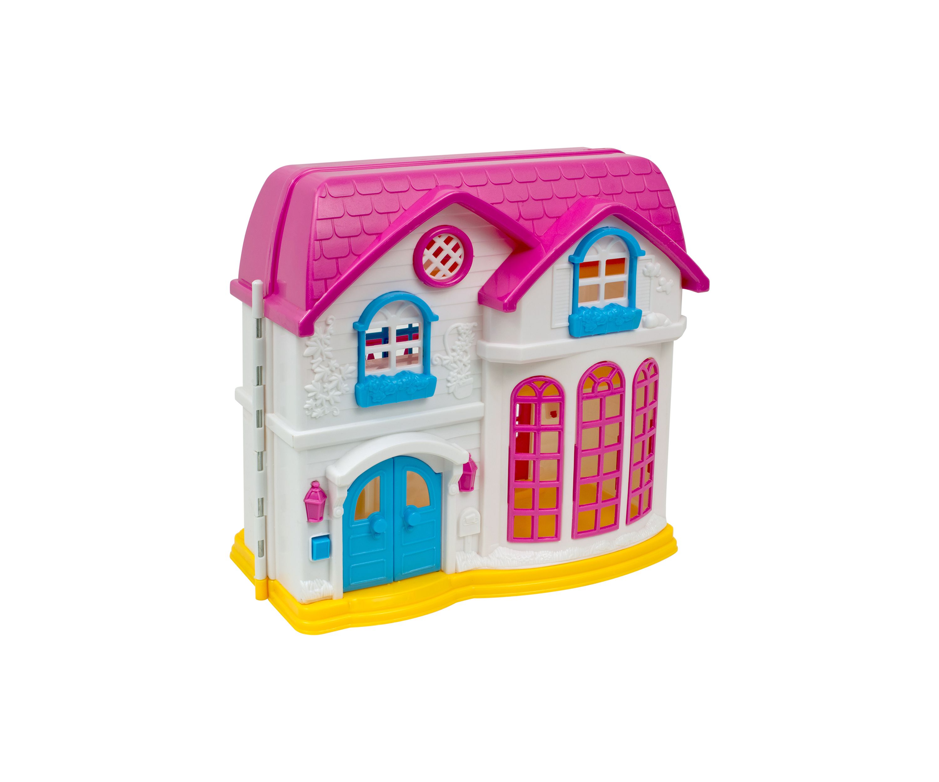 Musical Doll House with Figures and Accessories
