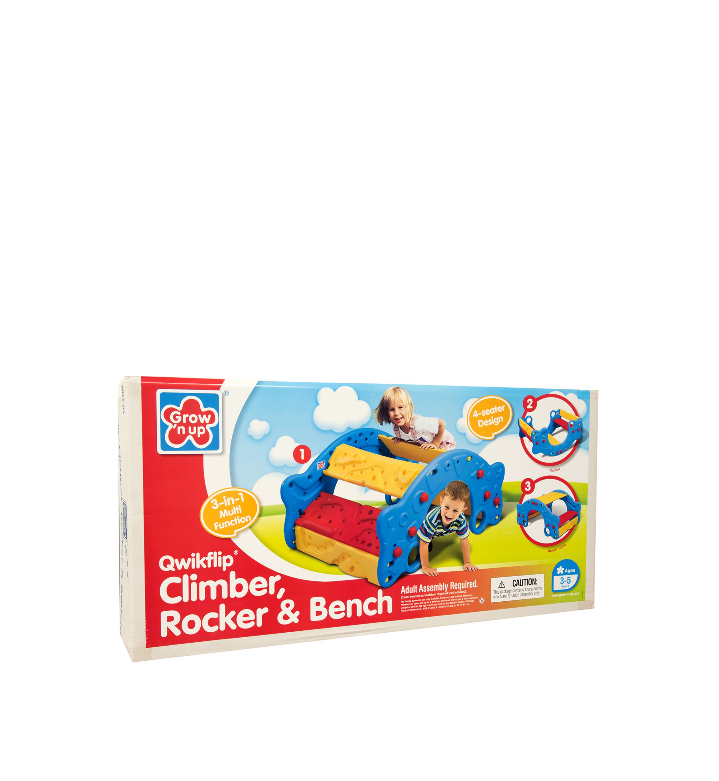 3 in 1 Climber Bench Play Structure