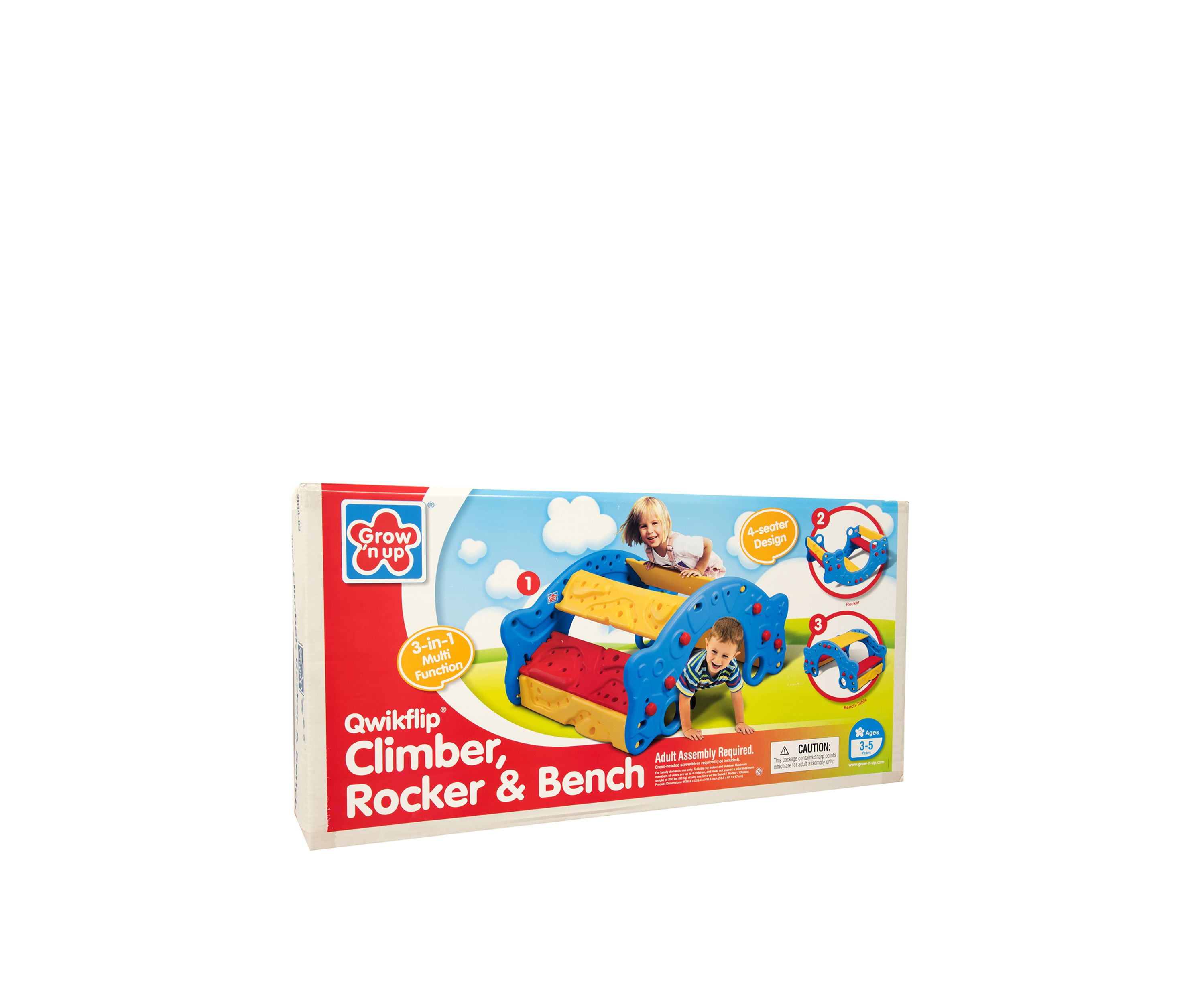 3 in 1 Climber Bench Play Structure