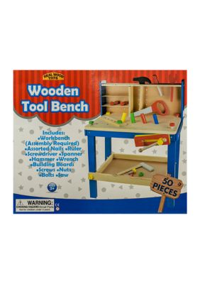 50 Piece Wood Tool Bench Playset