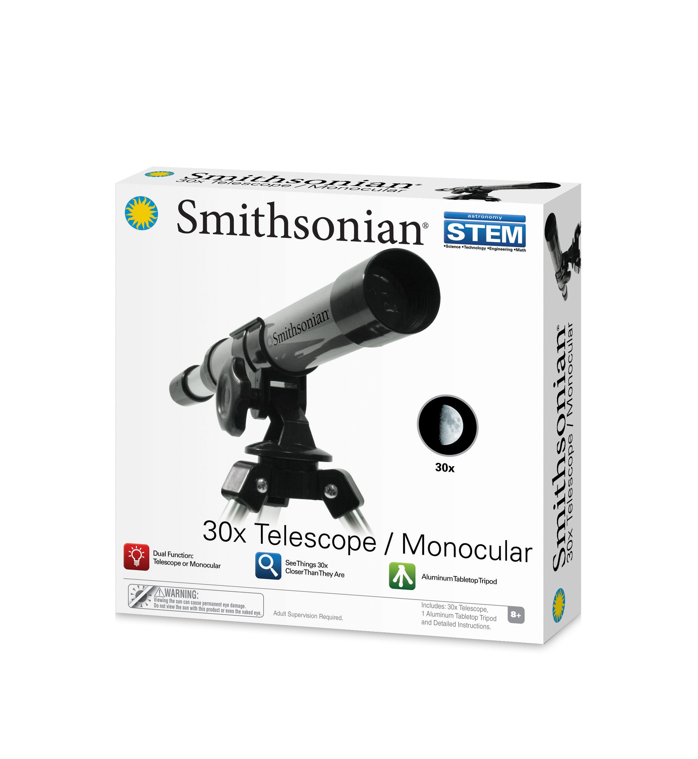 Smithsonian 30X Telescope/Monocular