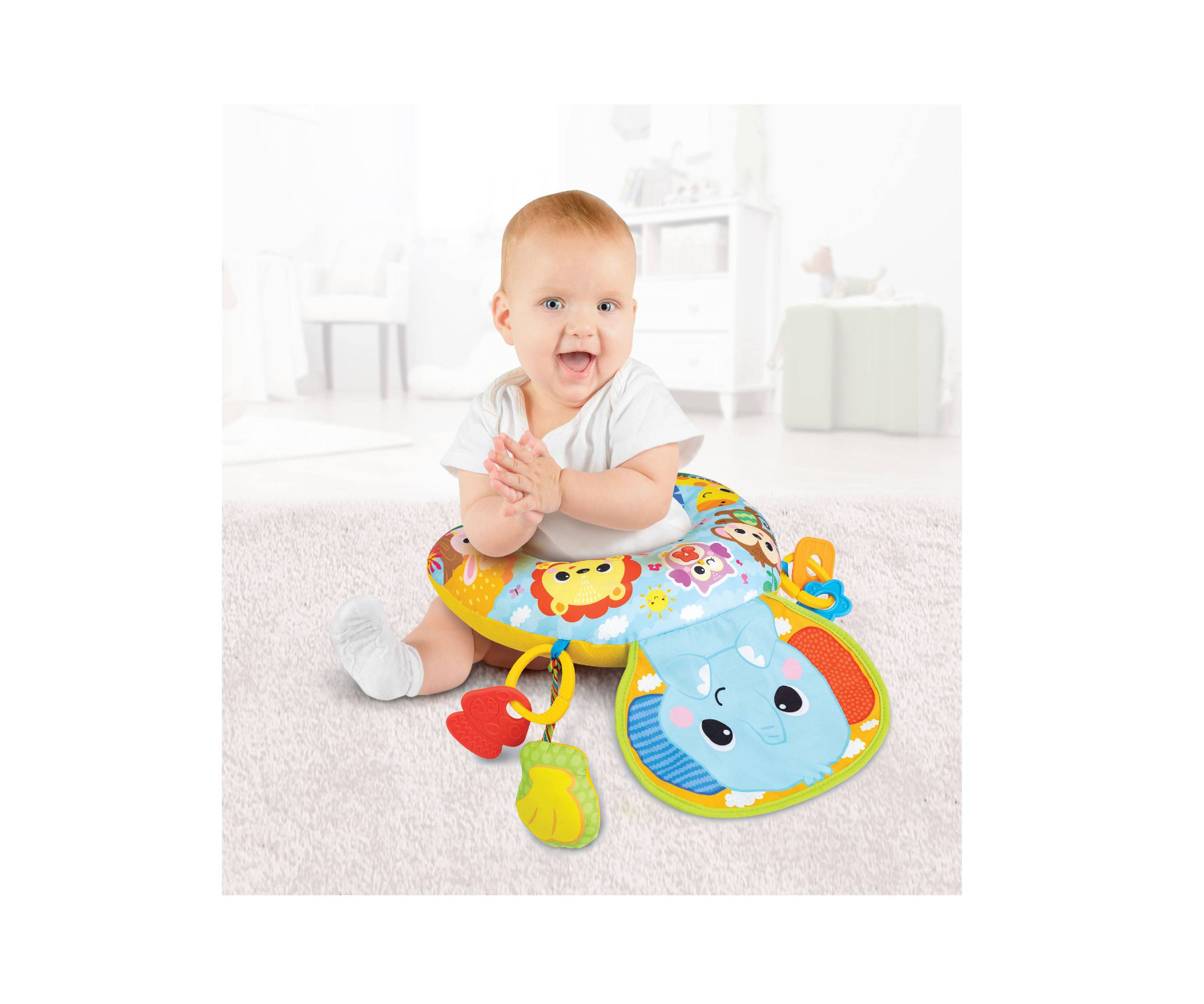 Jungle Fun Tummy Time Pillow