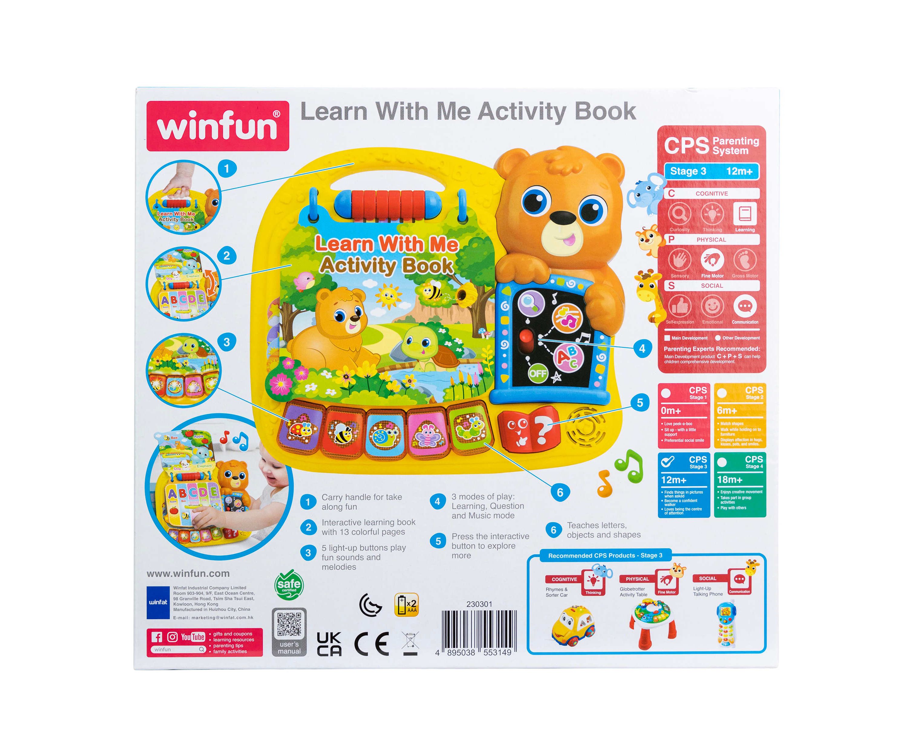 Learn with Me Activity Book