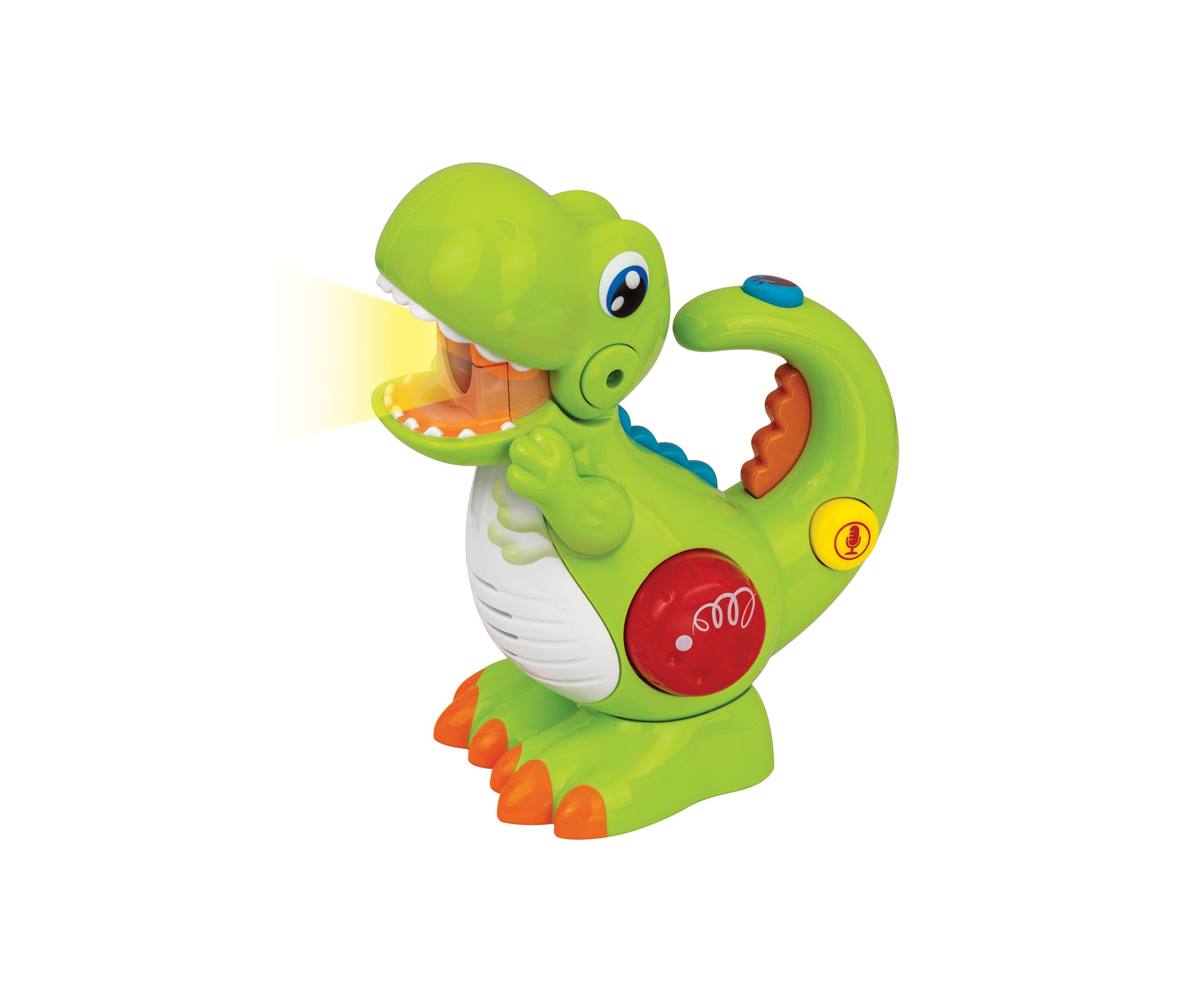 Flashlight Dinosaur with Recording and Voice Changing