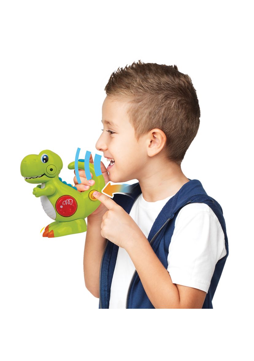Flashlight Dinosaur with Recording and Voice Changing