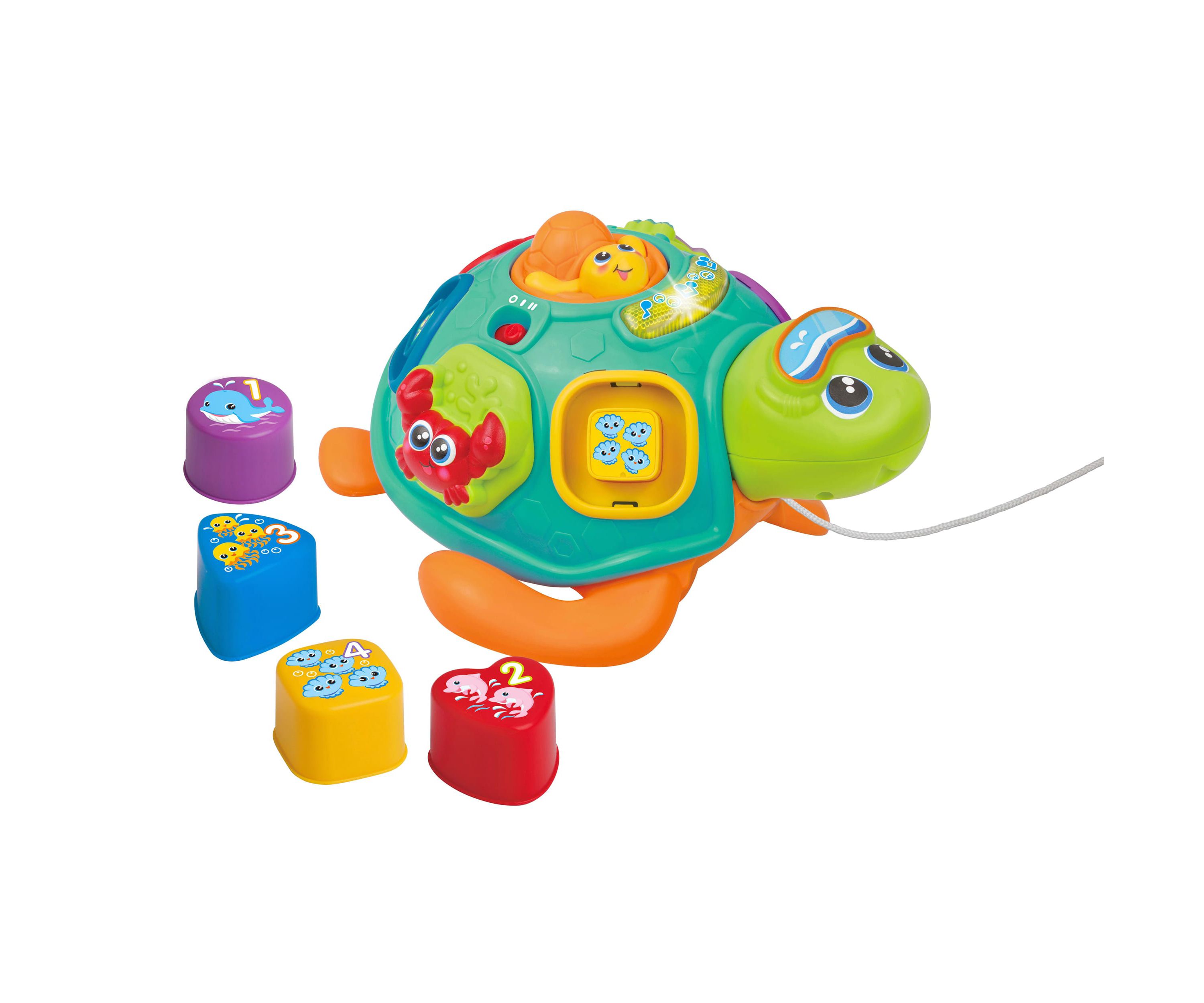 Bilingual Pull Along Sort n Learn Turtle