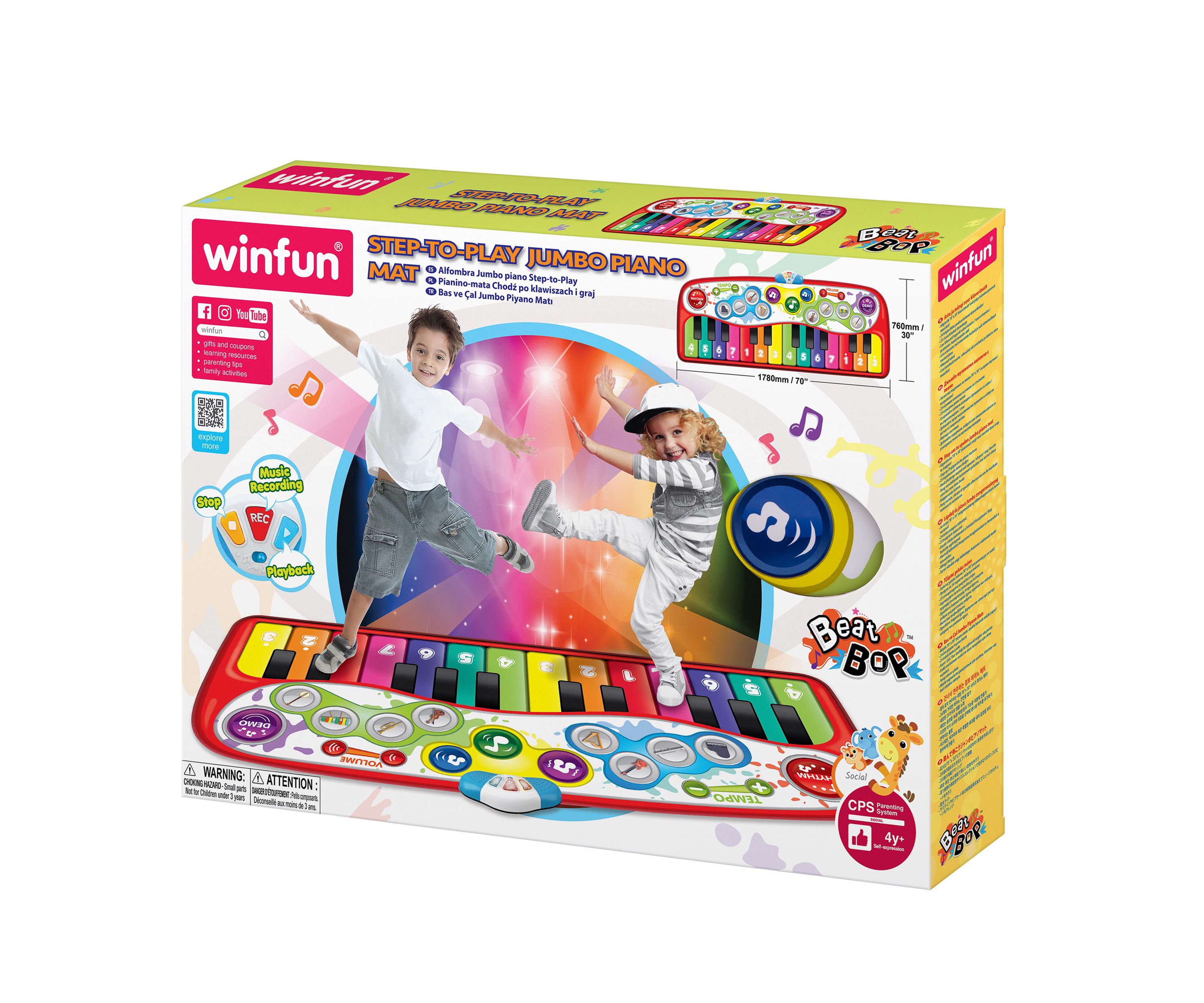 Step Play Jumbo Piano Mat
