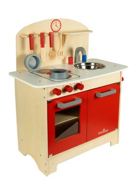 Wood Kitchen Play Set