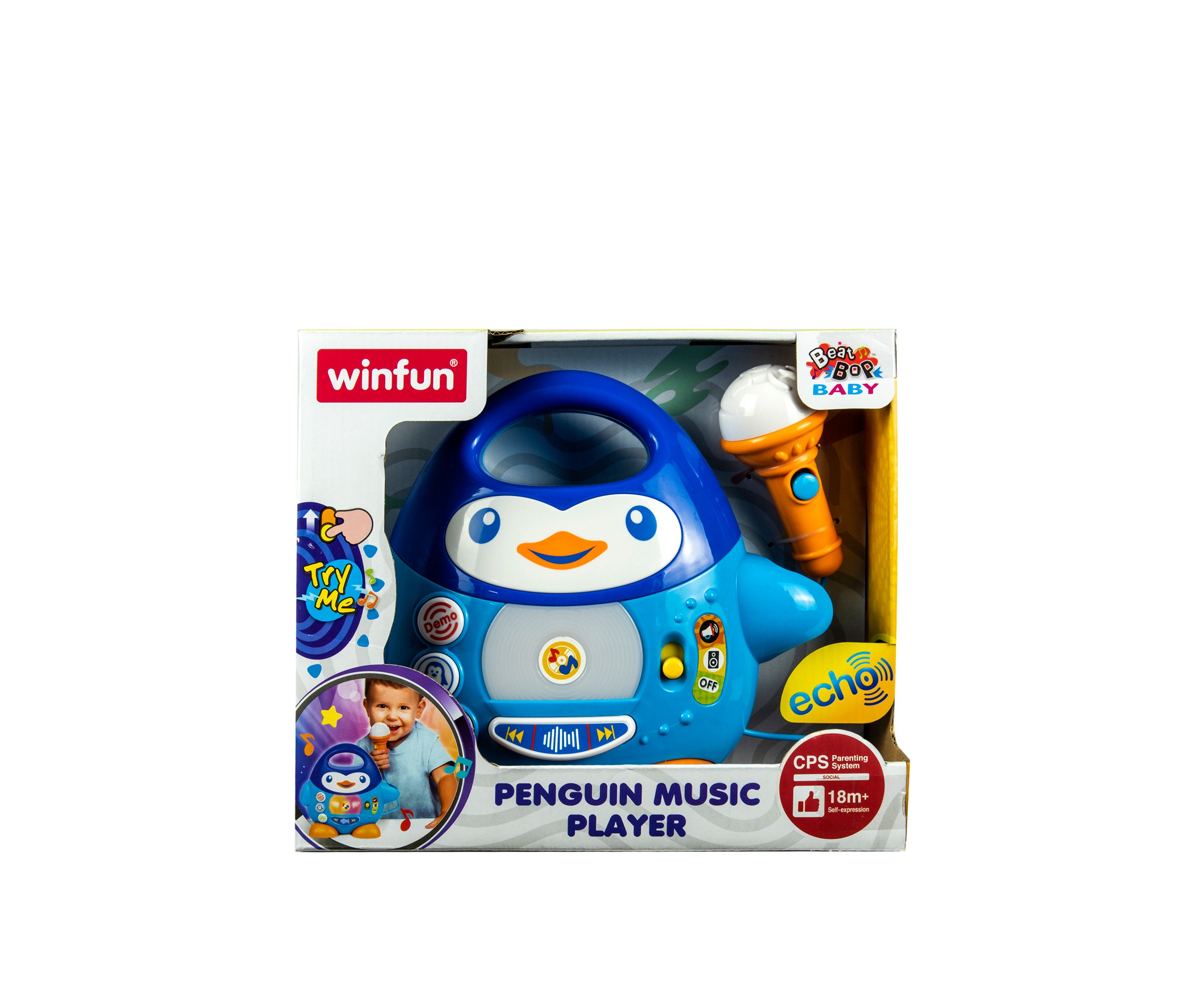 Penguin Music Player with Microphone