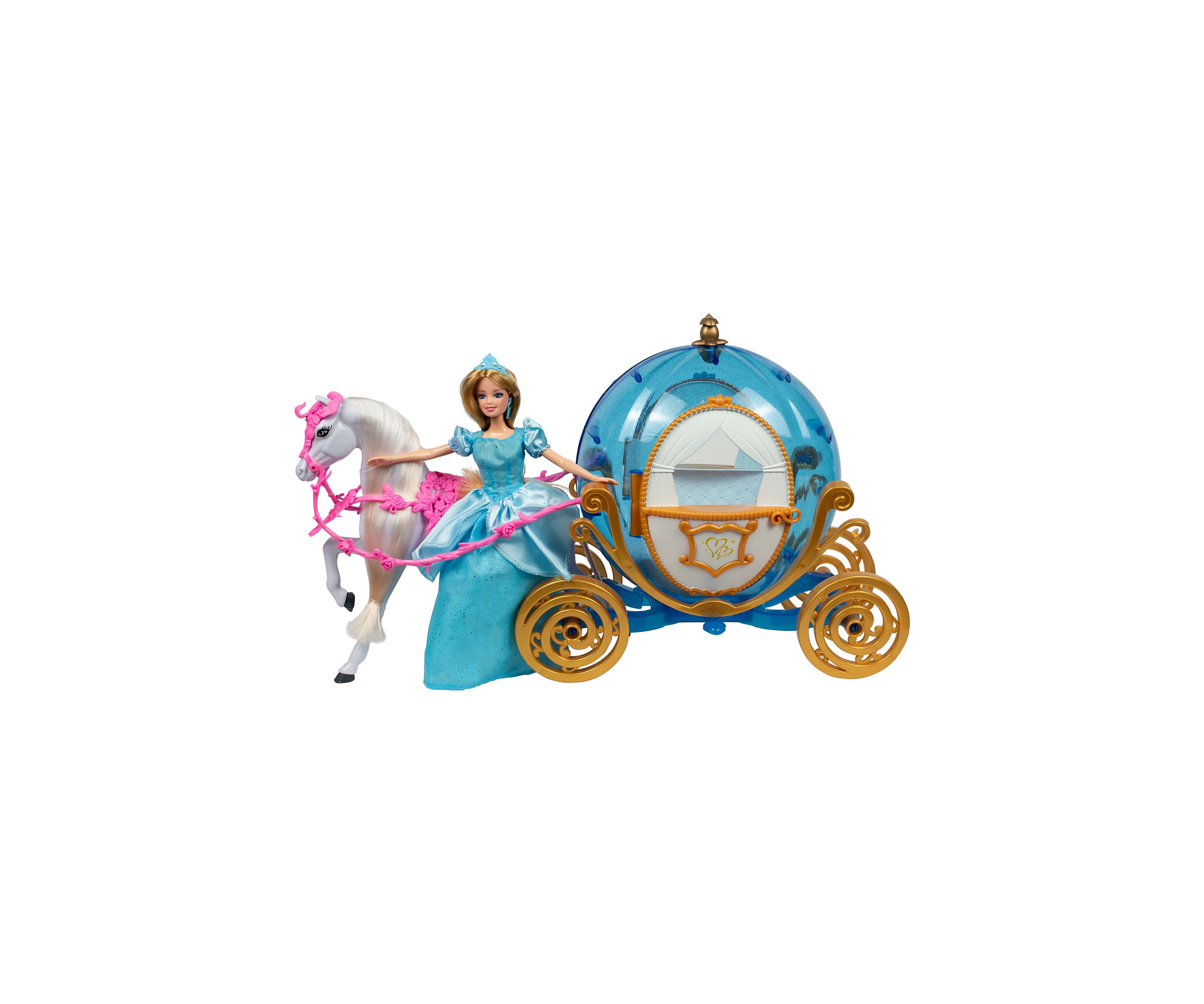 Princess Doll with Horse and Carriage