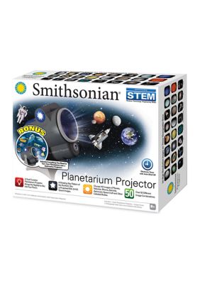 Nsi Smithsonian Planetarium Projector With Bonus Sea Pack, Black -  0042409519516