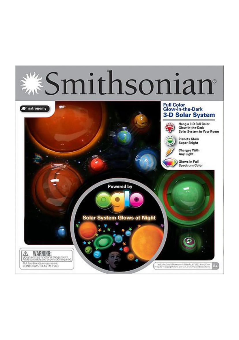 Smithsonian 3-D Hanging / Glowing Solar System