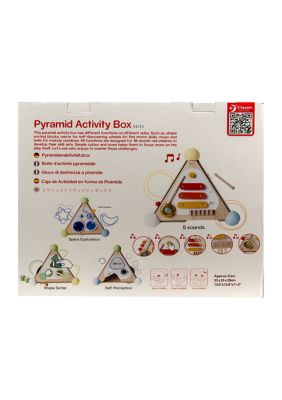 Wood Pyramid Activity Box