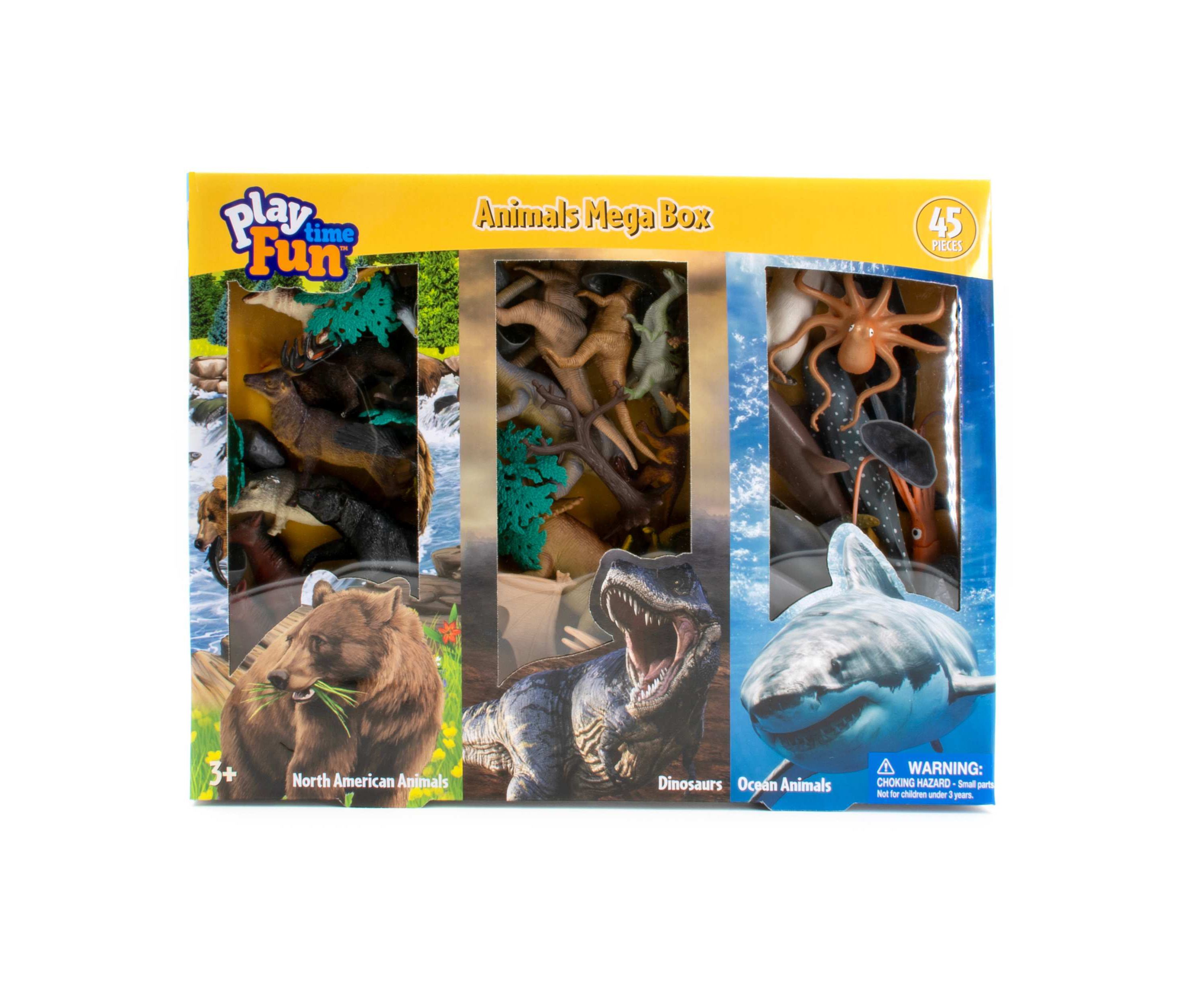 45Pc. Animal Mega box