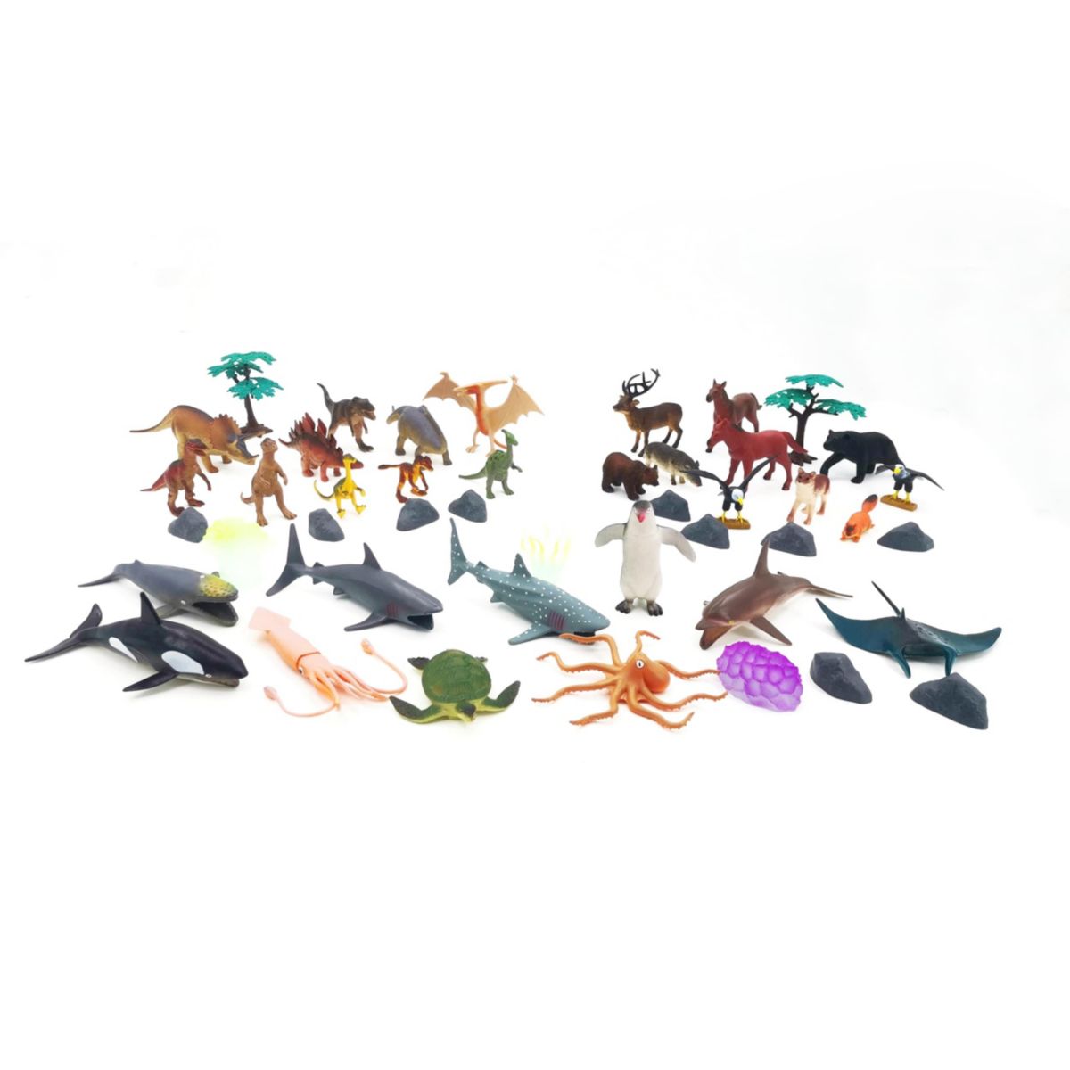 45Pc. Animal Mega box