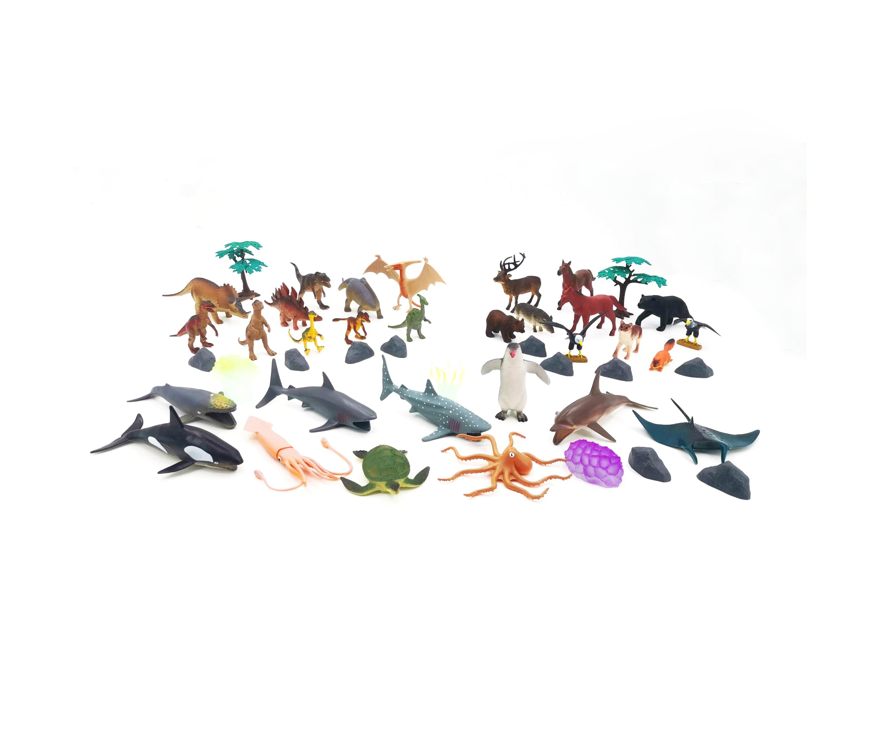 45Pc. Animal Mega box