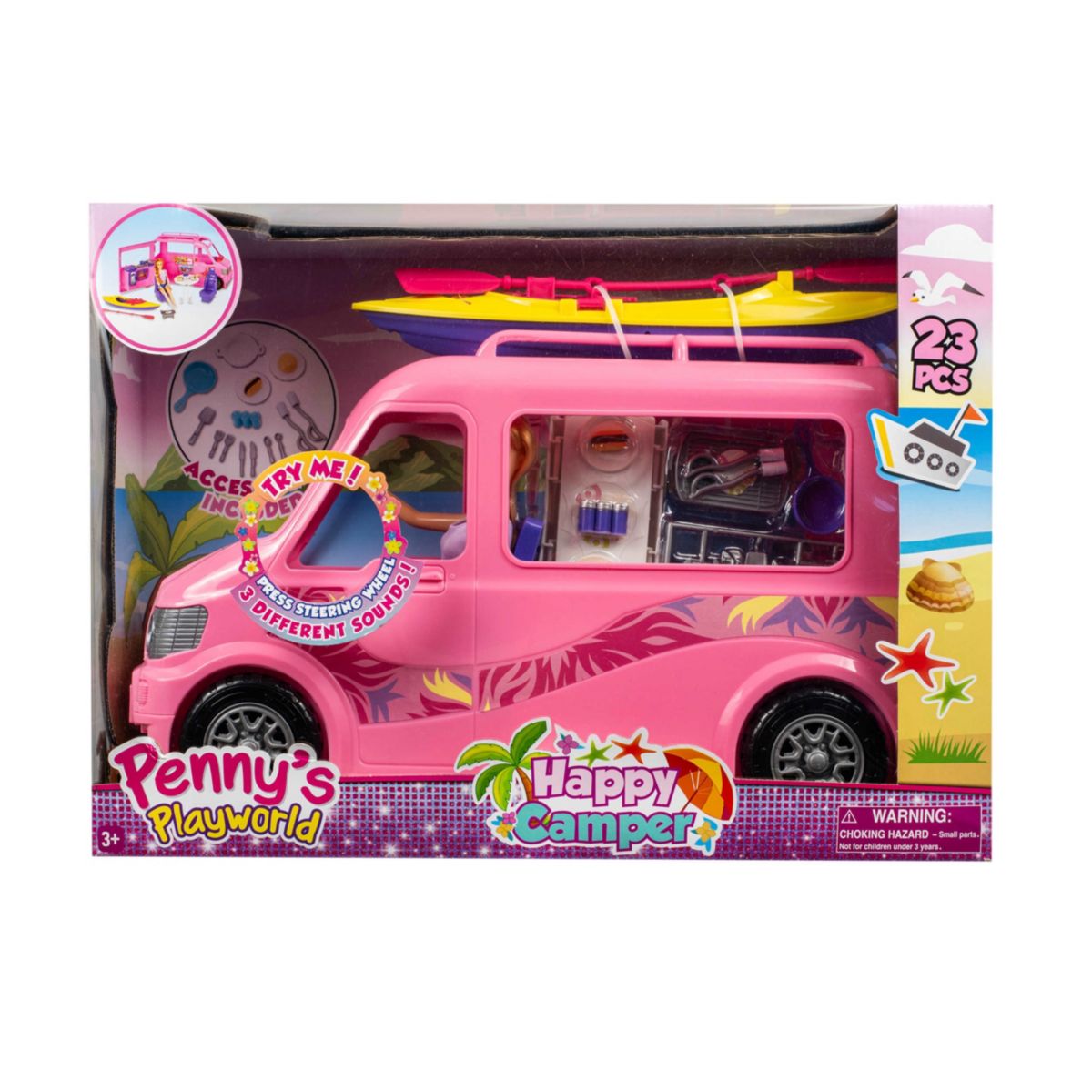 Fashion Doll Large Happy Camper Playset
