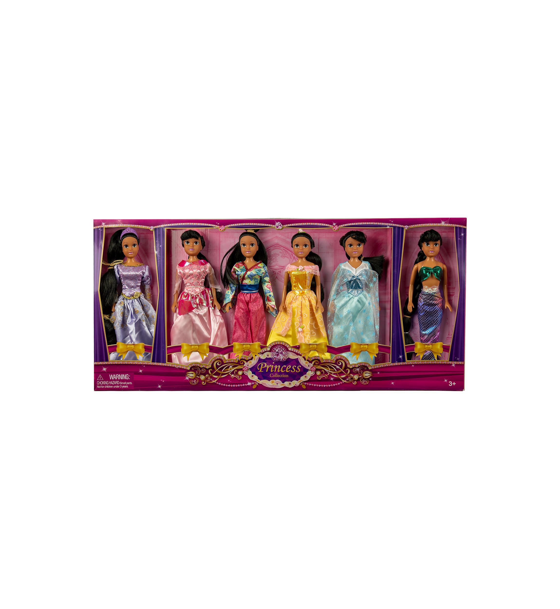 11.5 Inch Princess Gift Set Dolls - Ethnic