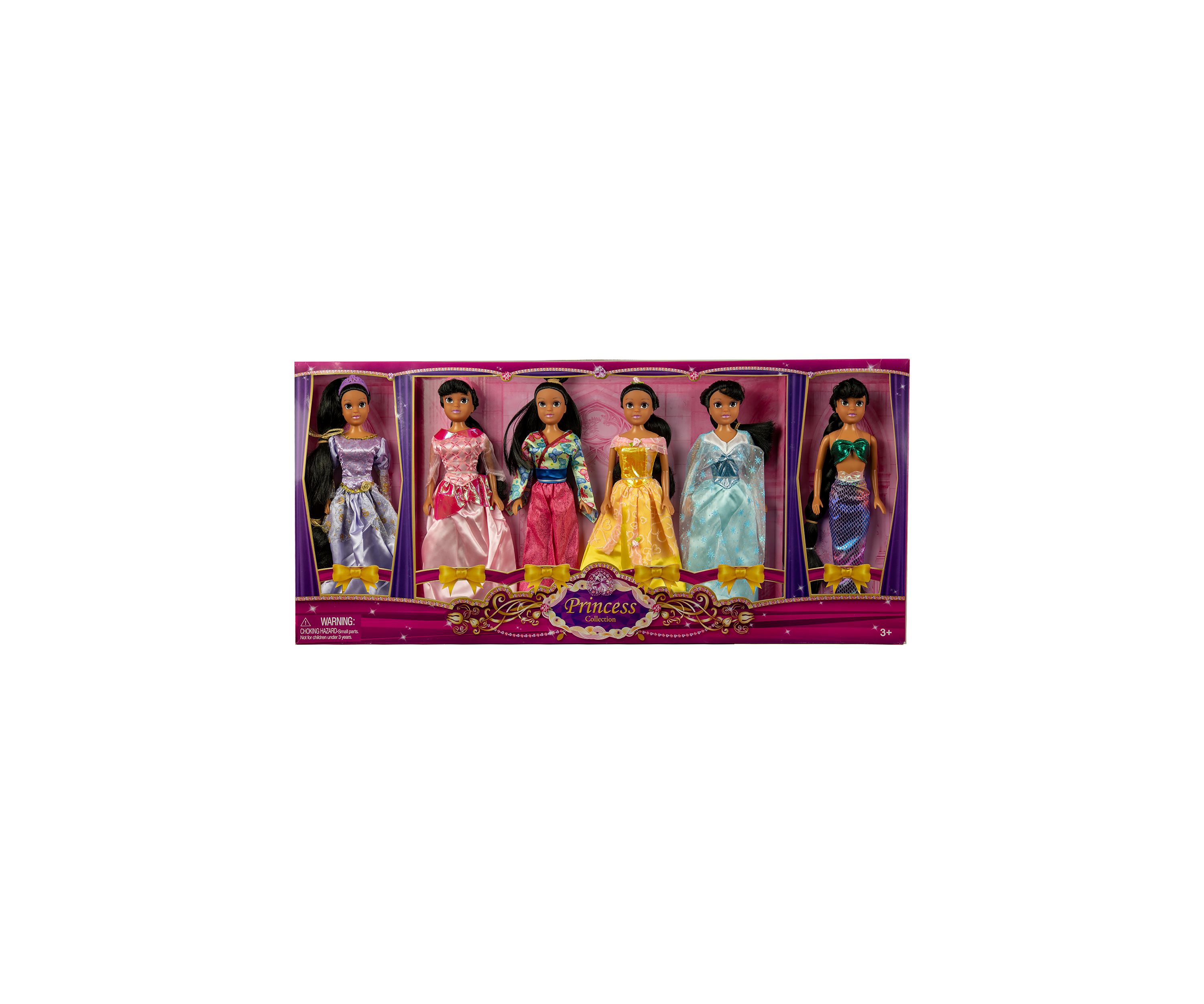 11.5 Inch Princess Gift Set Dolls - Ethnic
