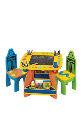 Crayola wooden table & chair clearance set