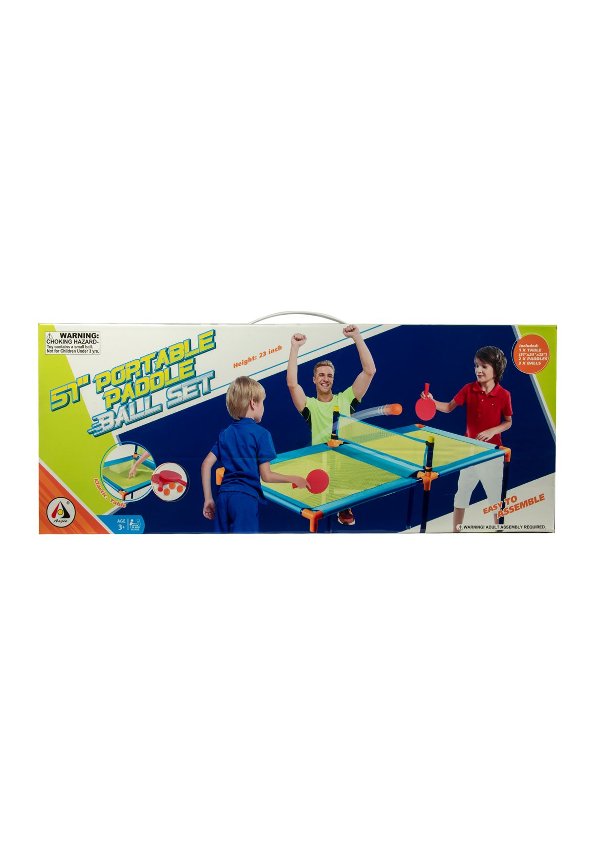 51 Inch Paddle Ball Table Set