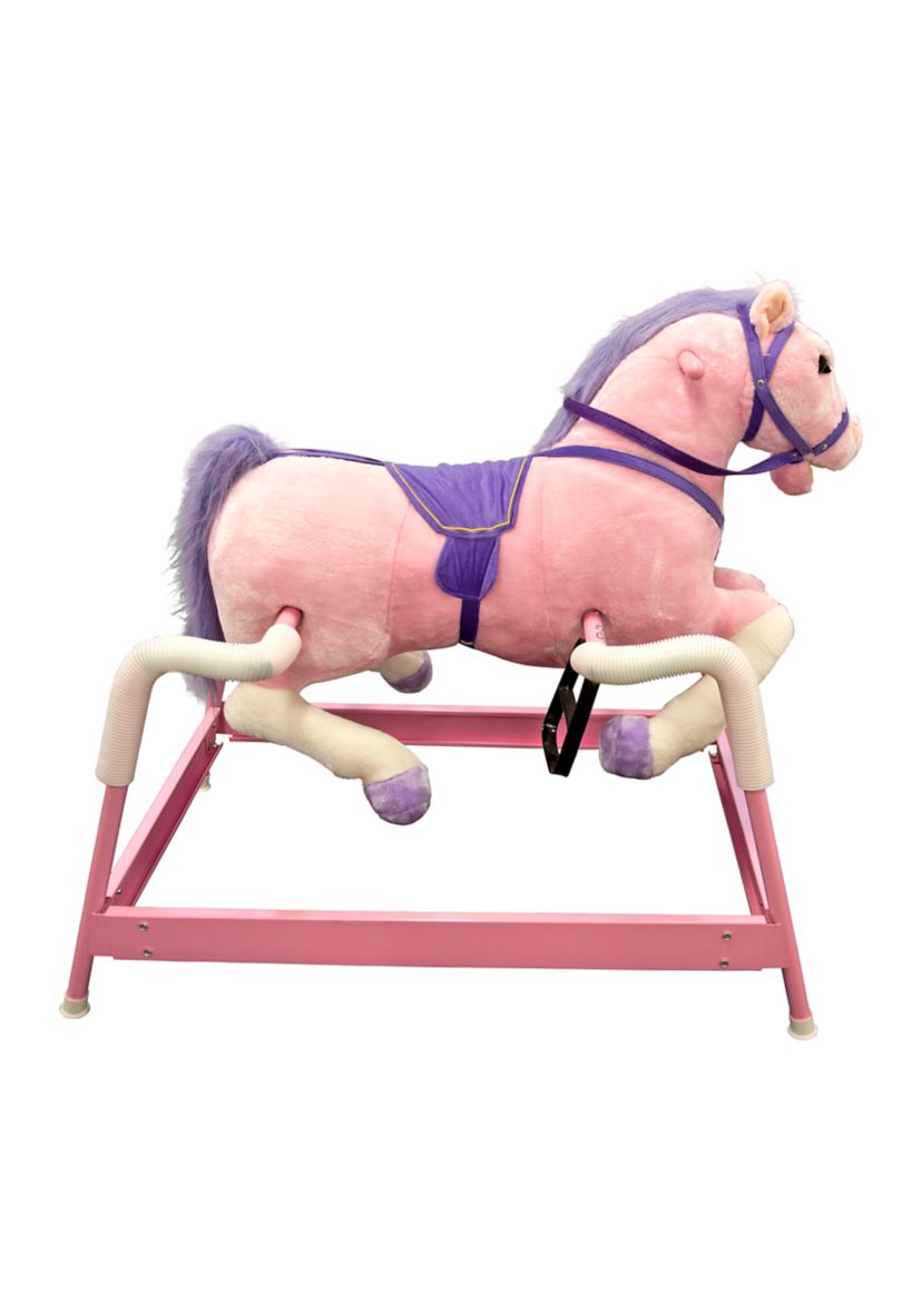 Spring Pink Horse with Sound
