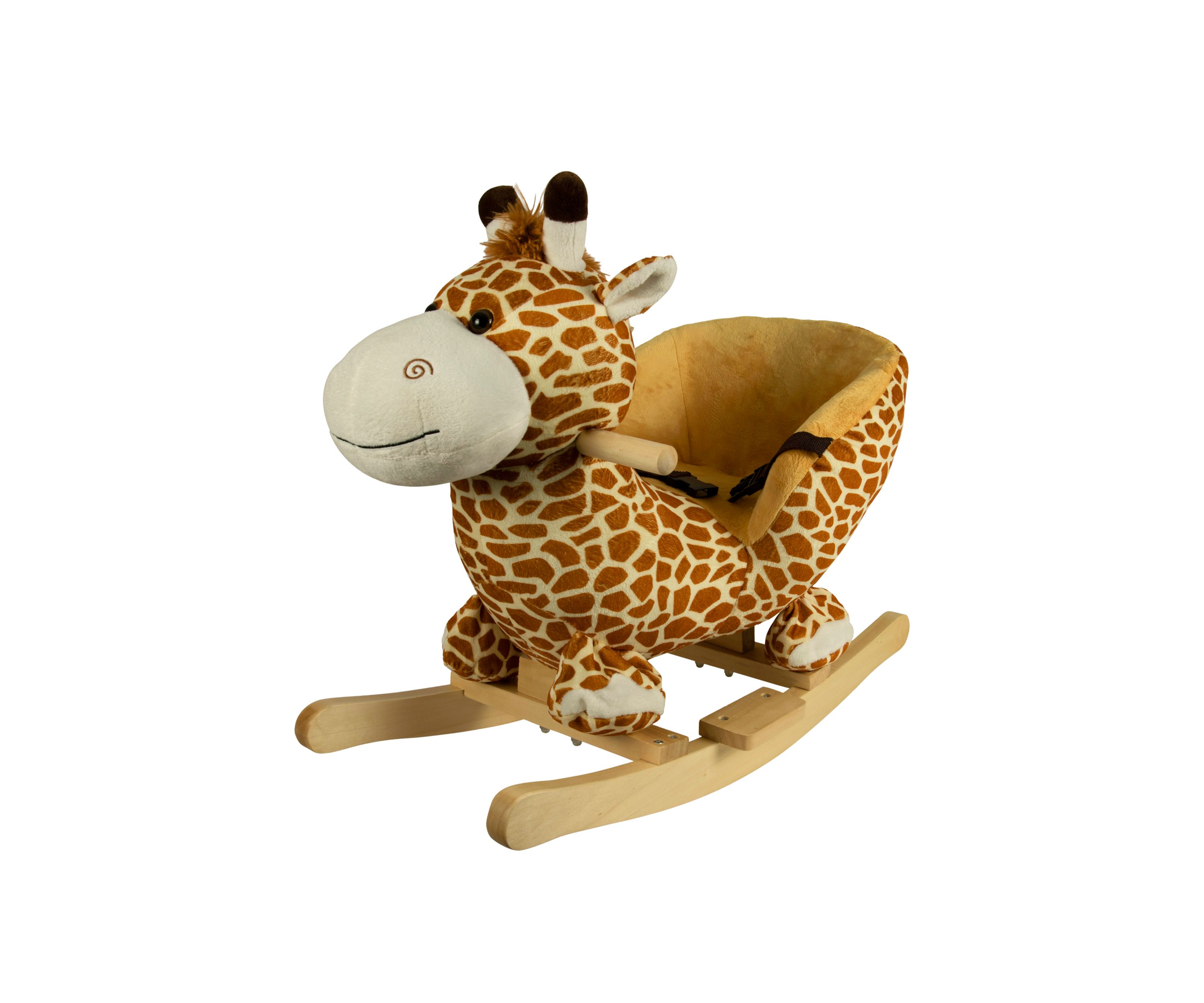 Plush Giraffe Rocking Chair