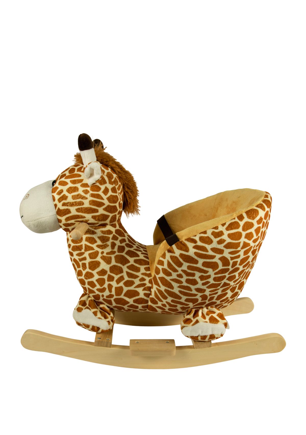 Plush Giraffe Rocking Chair