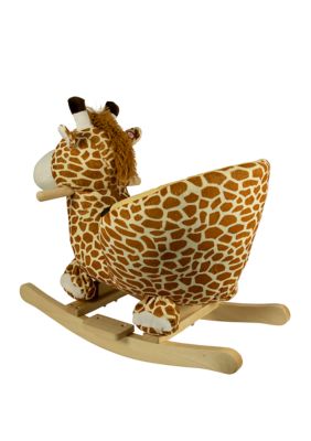 Plush Giraffe Rocking Chair