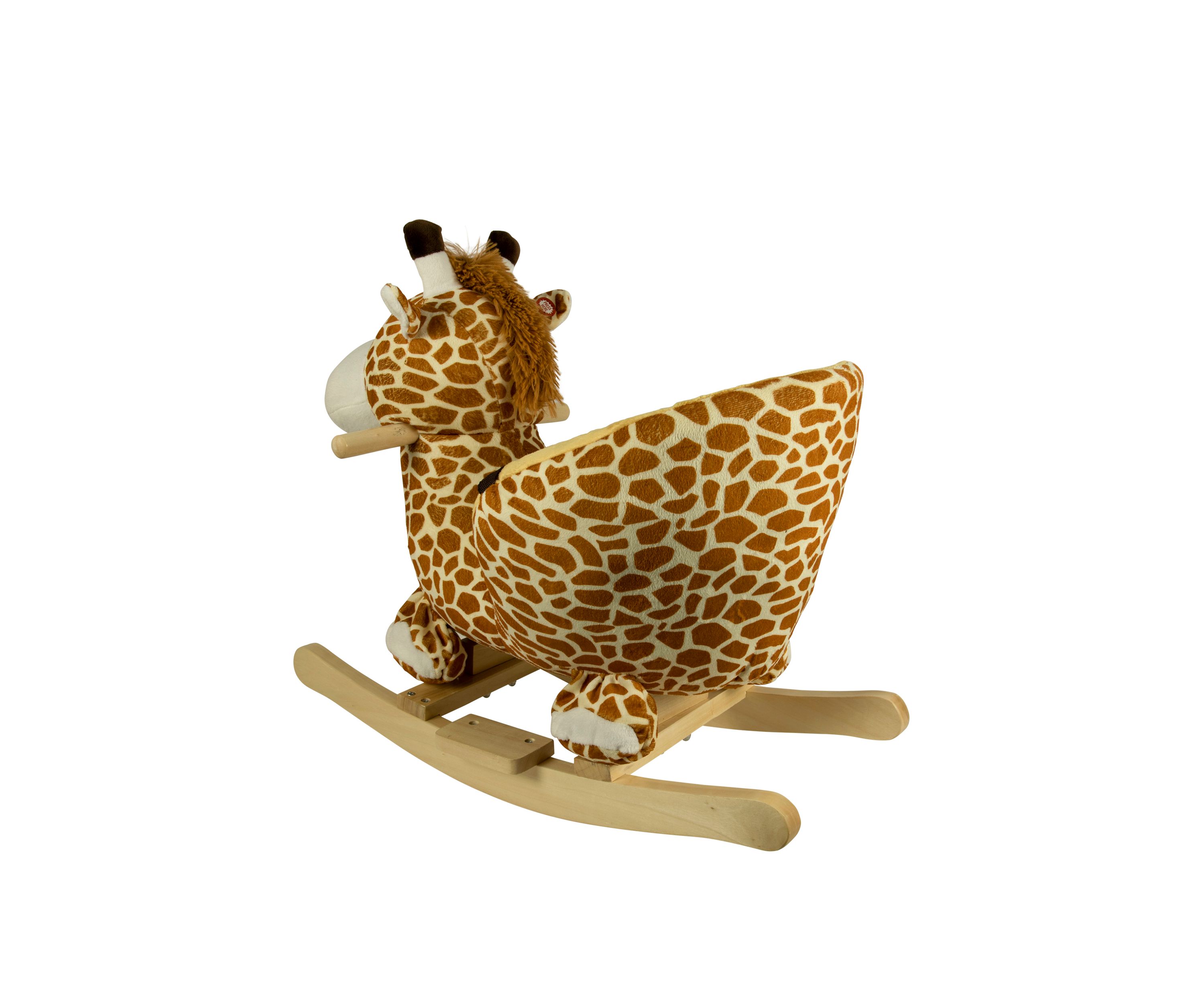 Plush Giraffe Rocking Chair