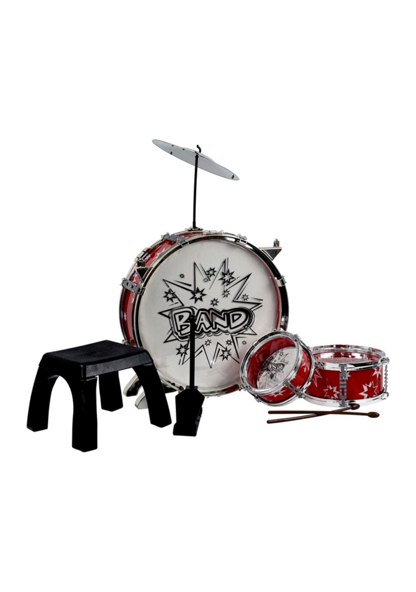 Kiddy Jazz Drum Set with Stool