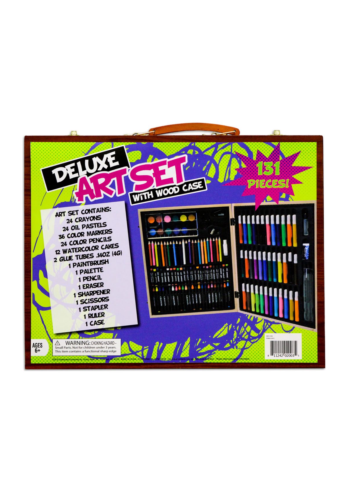 130 Piece Deluxe Art Set