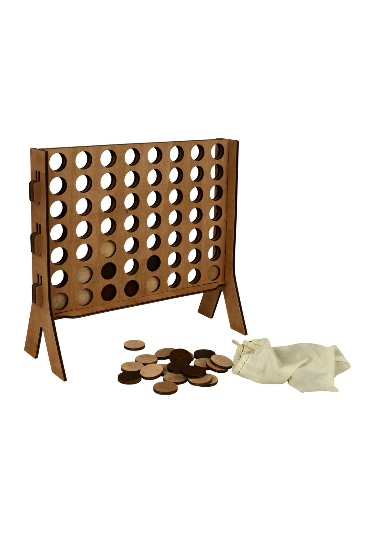 Solid Wood Classic 4 in a Row