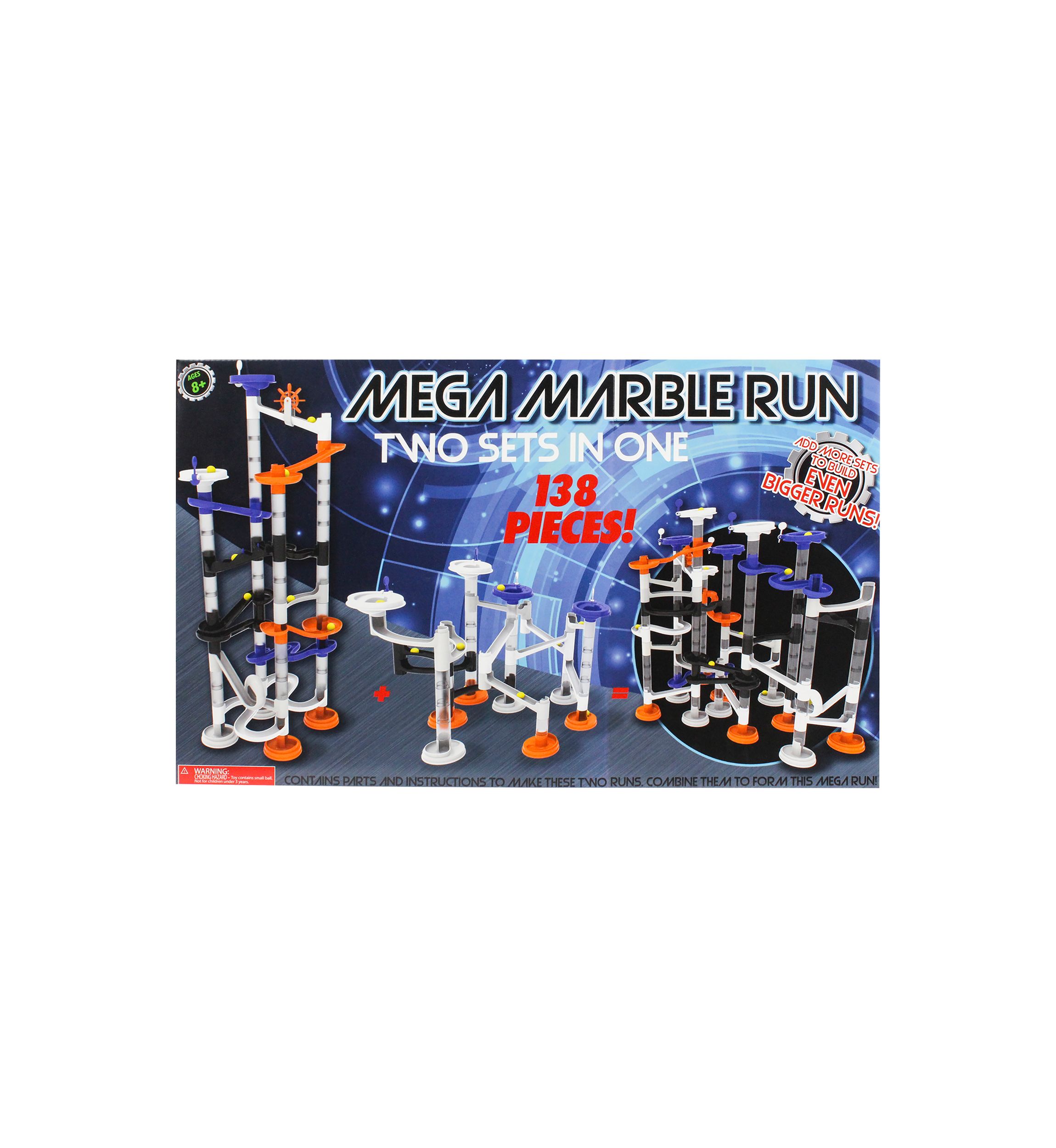 138 Piece Mega Marble Run
