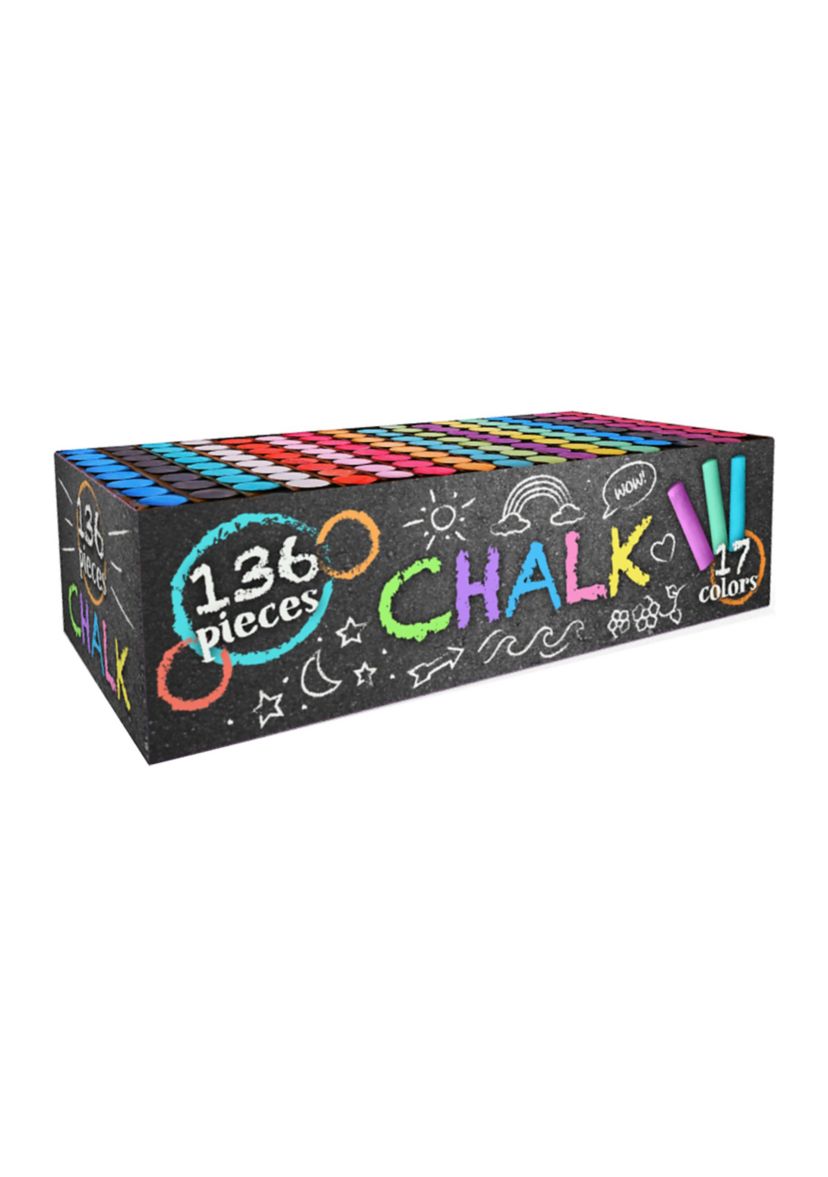 136 Pc. Chalk Set