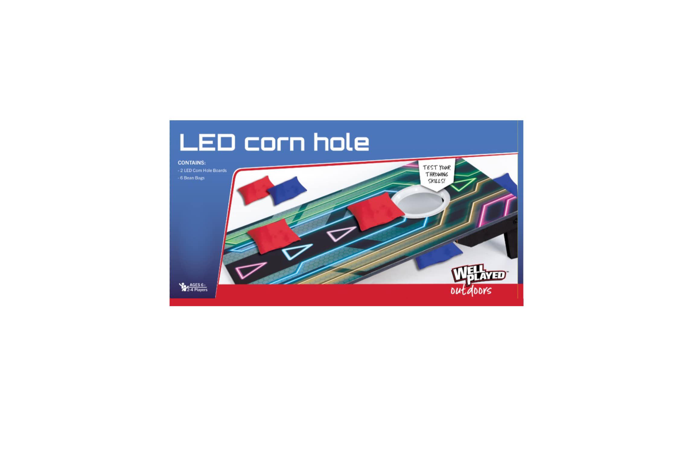 LED Cornhole - 2Pk