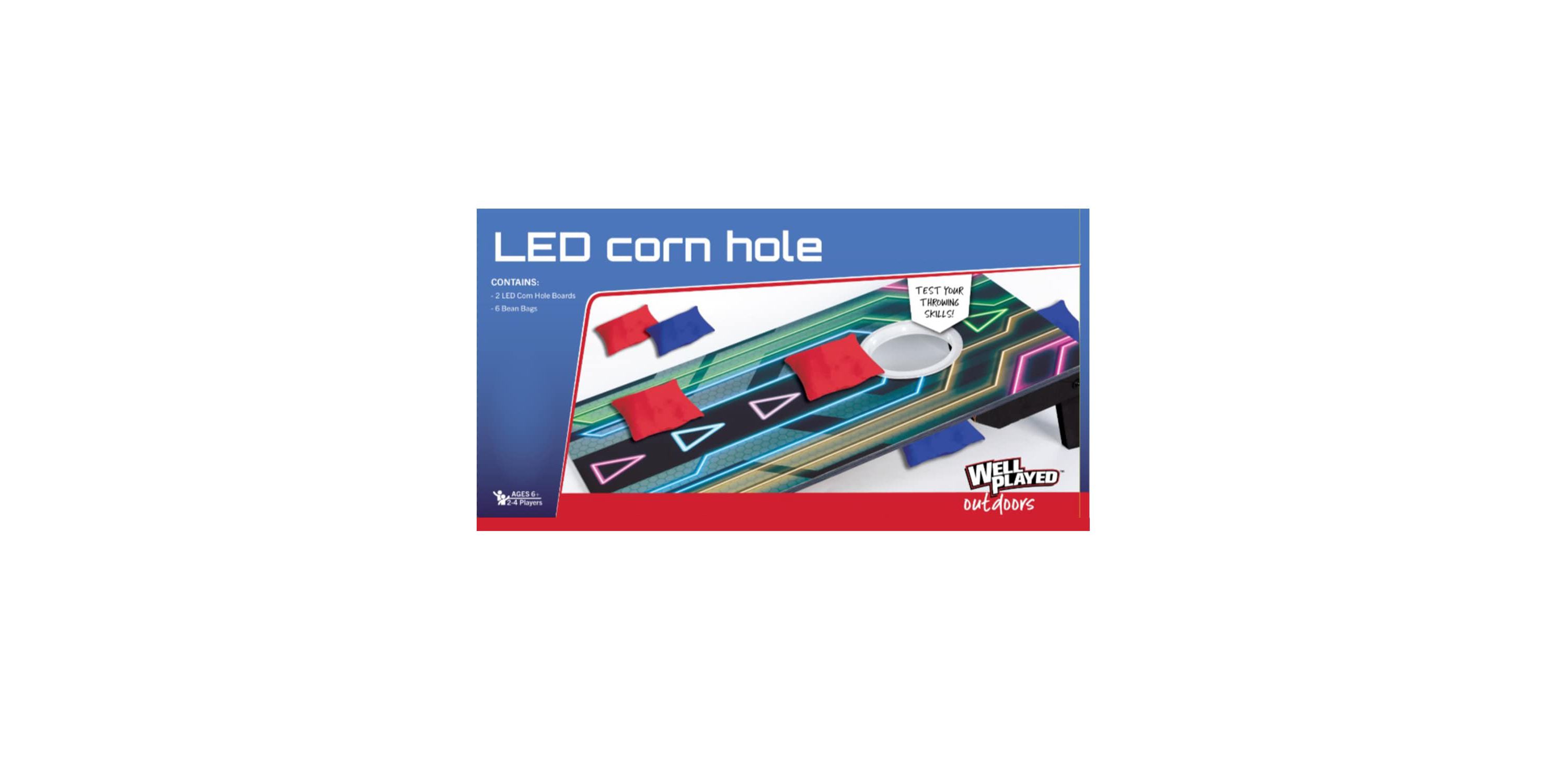 LED Cornhole - 2Pk