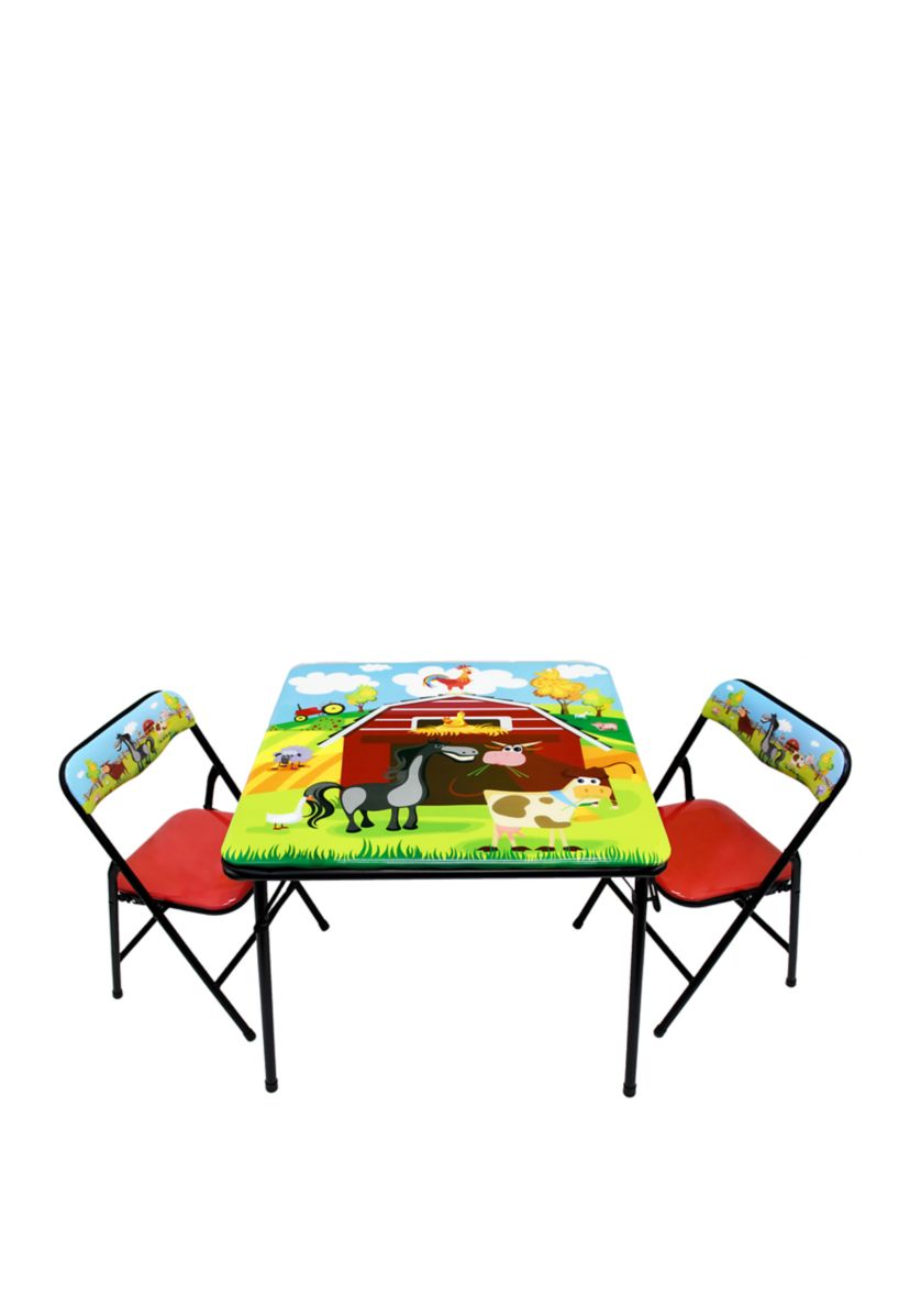 Barnyard Table & Chairs Set 