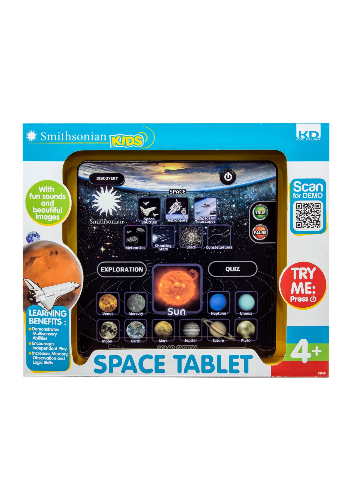 Smithsonian Kids Space Play Tablet
