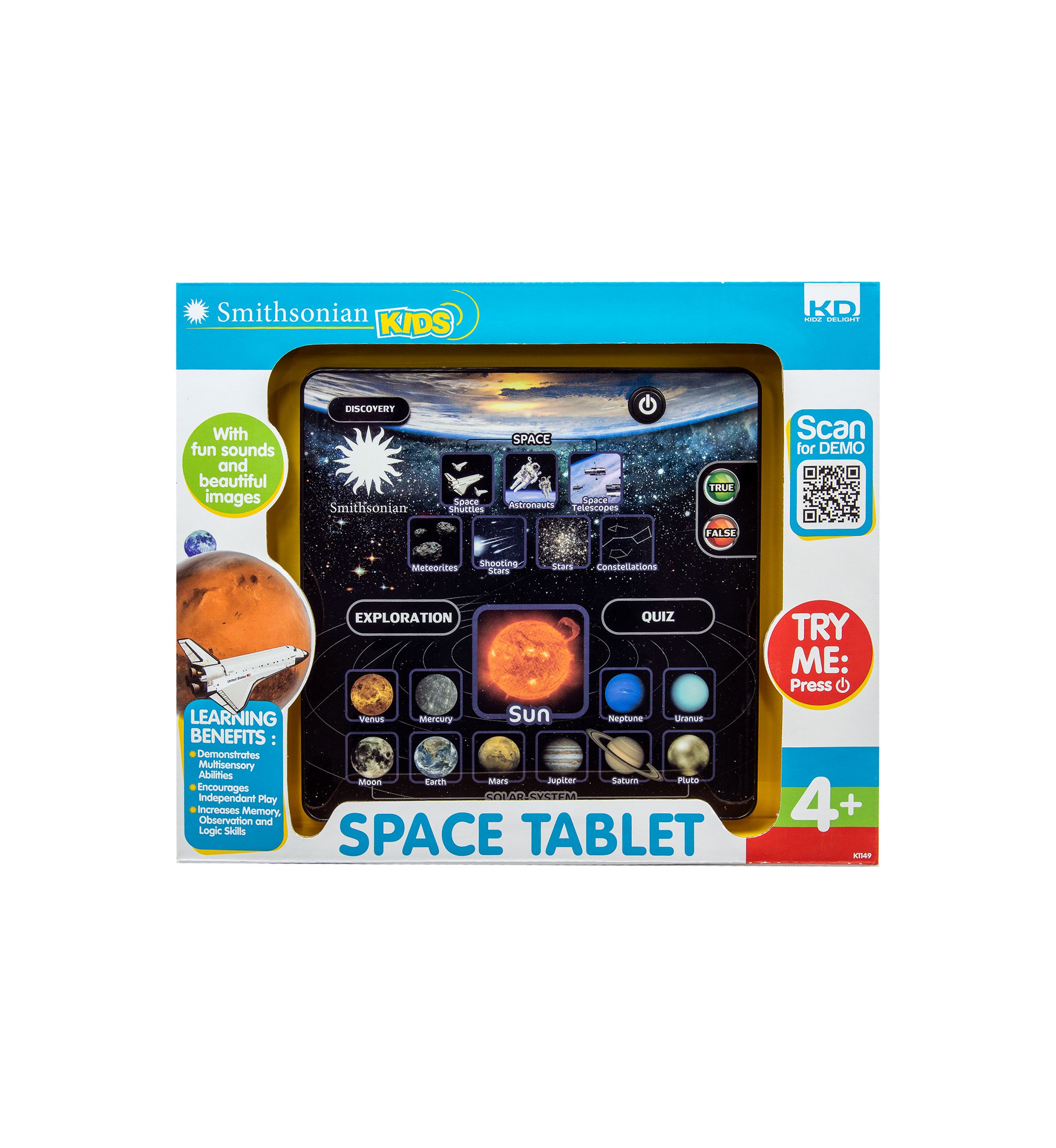 Smithsonian Kids Space Play Tablet