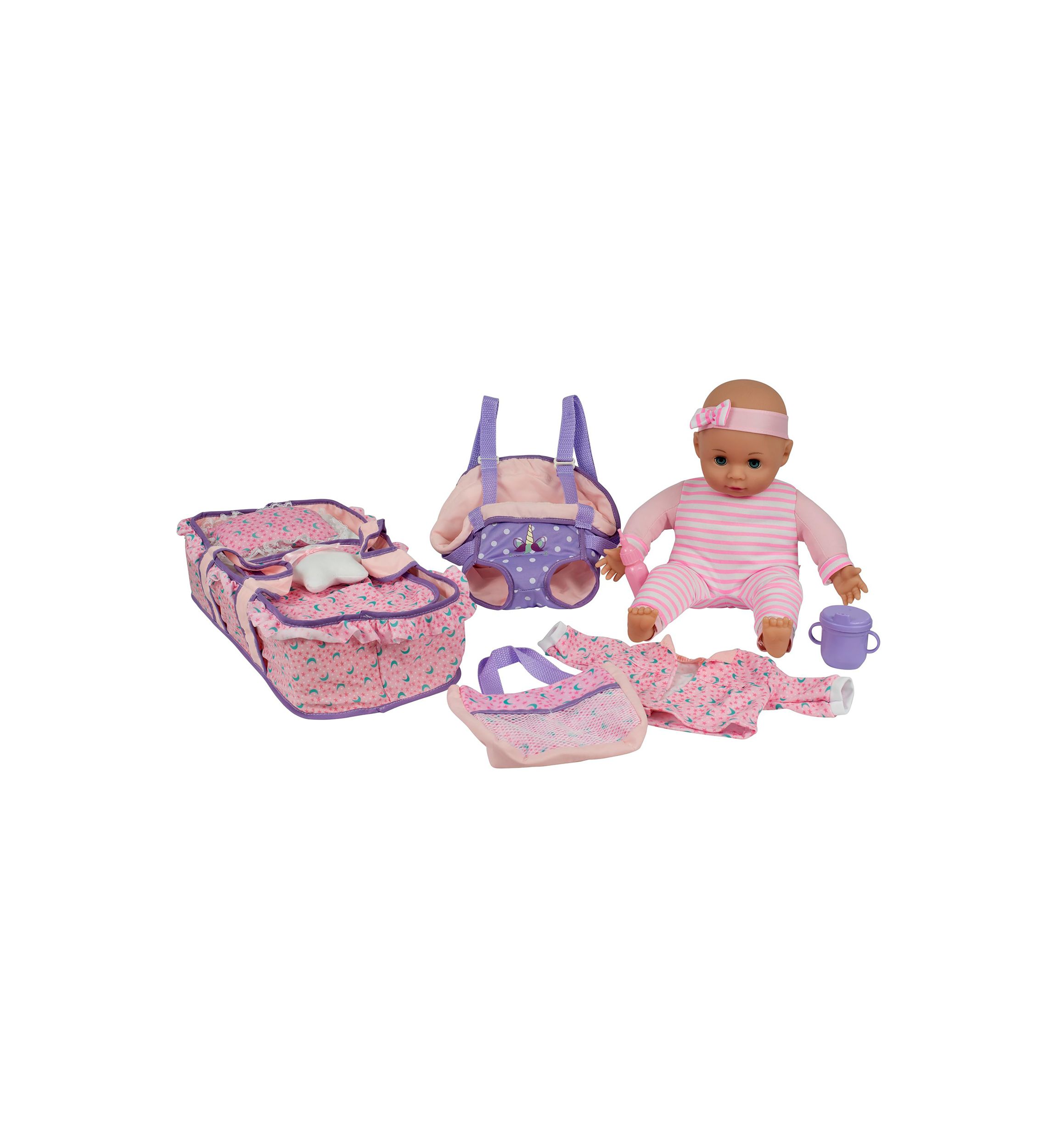 Baby Doll Gift Set with Carrier