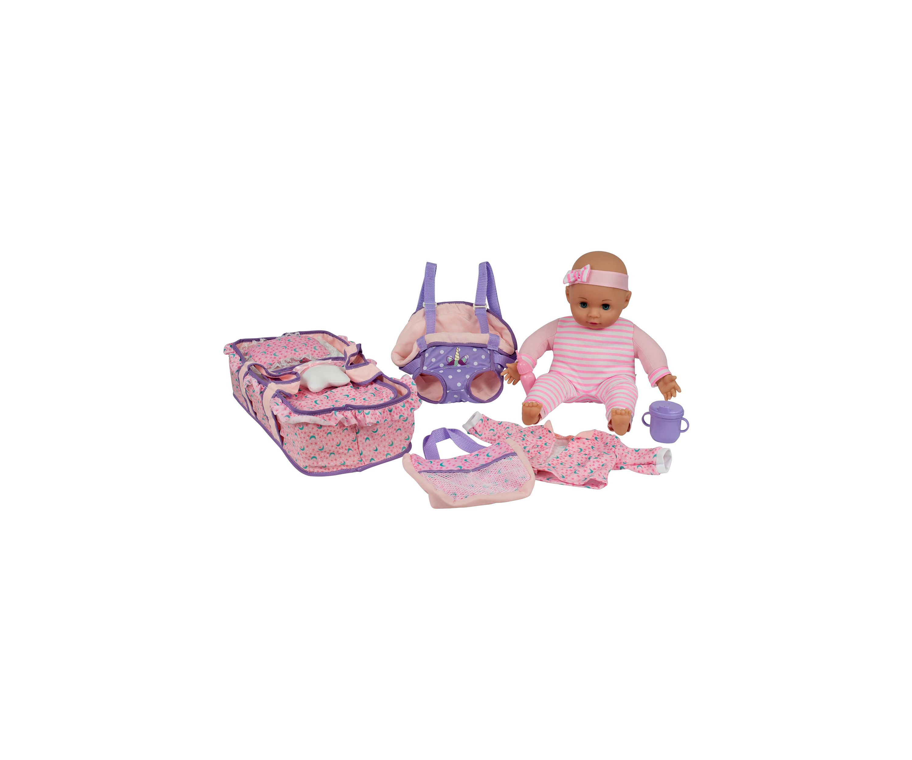 Baby Doll Gift Set with Carrier