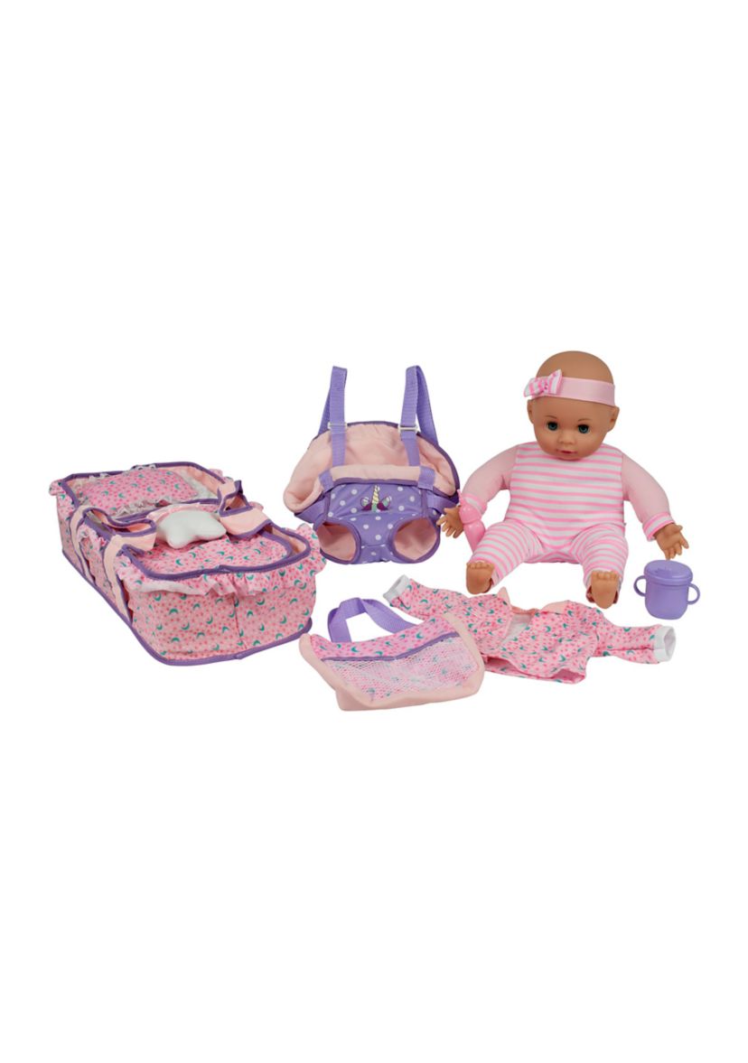 Baby Doll Gift Set with Carrier