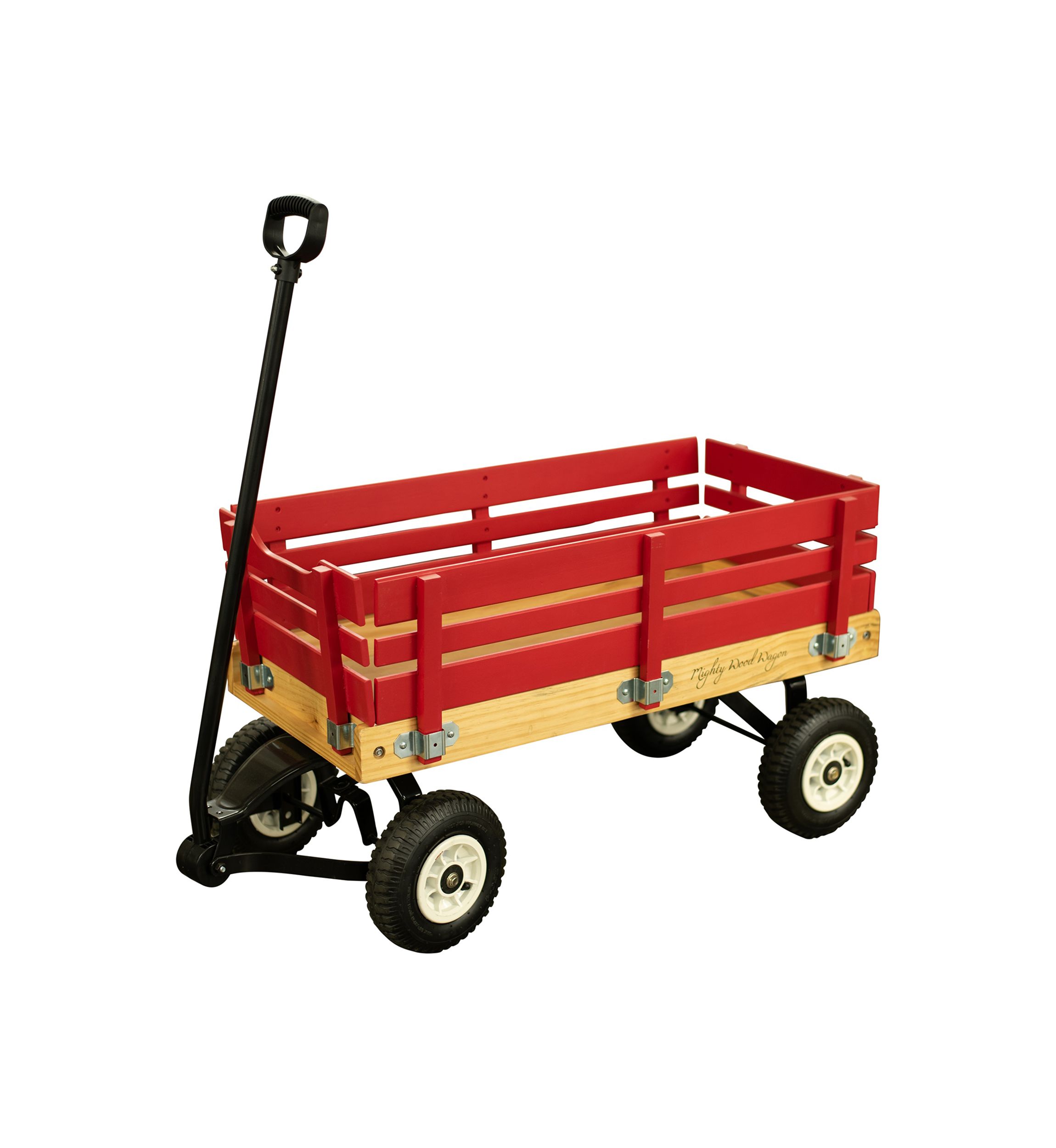 Childrens Metal/Wood Side Rail Wagon