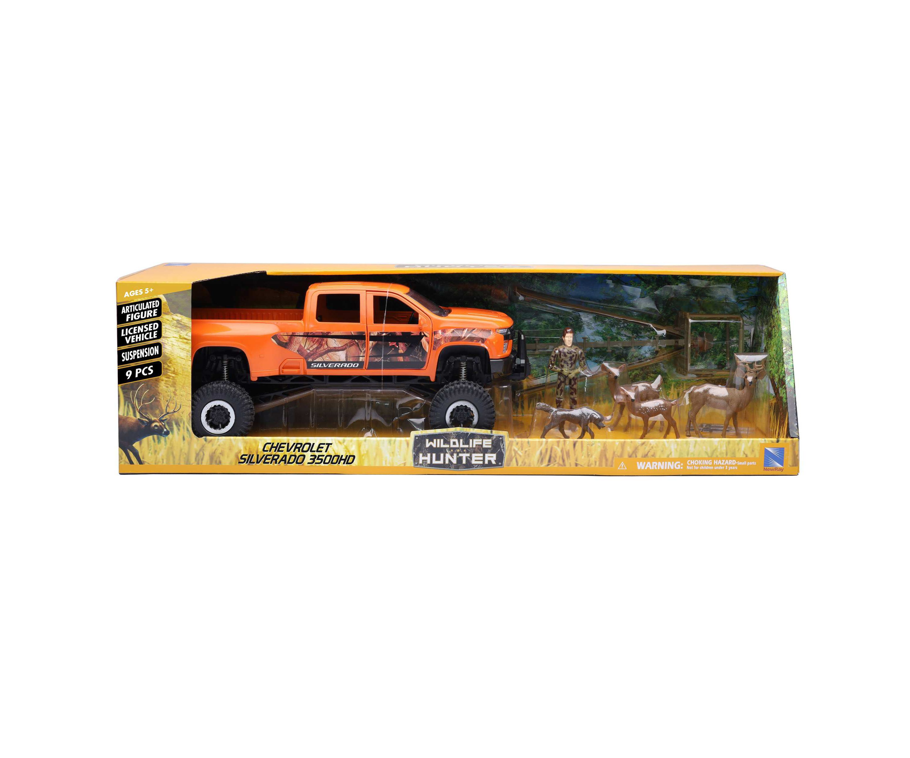 Wildlife Hunter 1:18 Scale Camo Orange -Deer