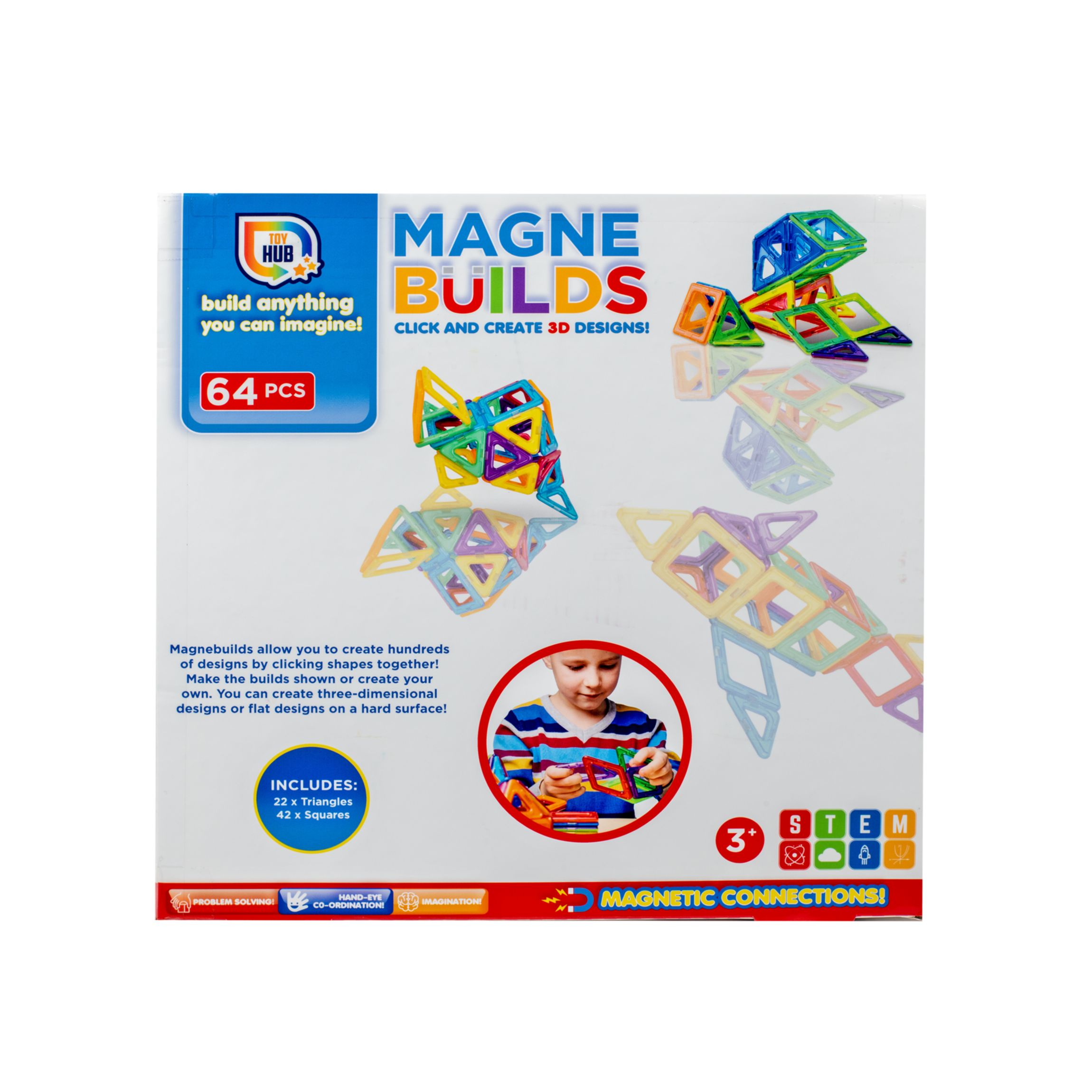 64 Pc. Magne Builds Set