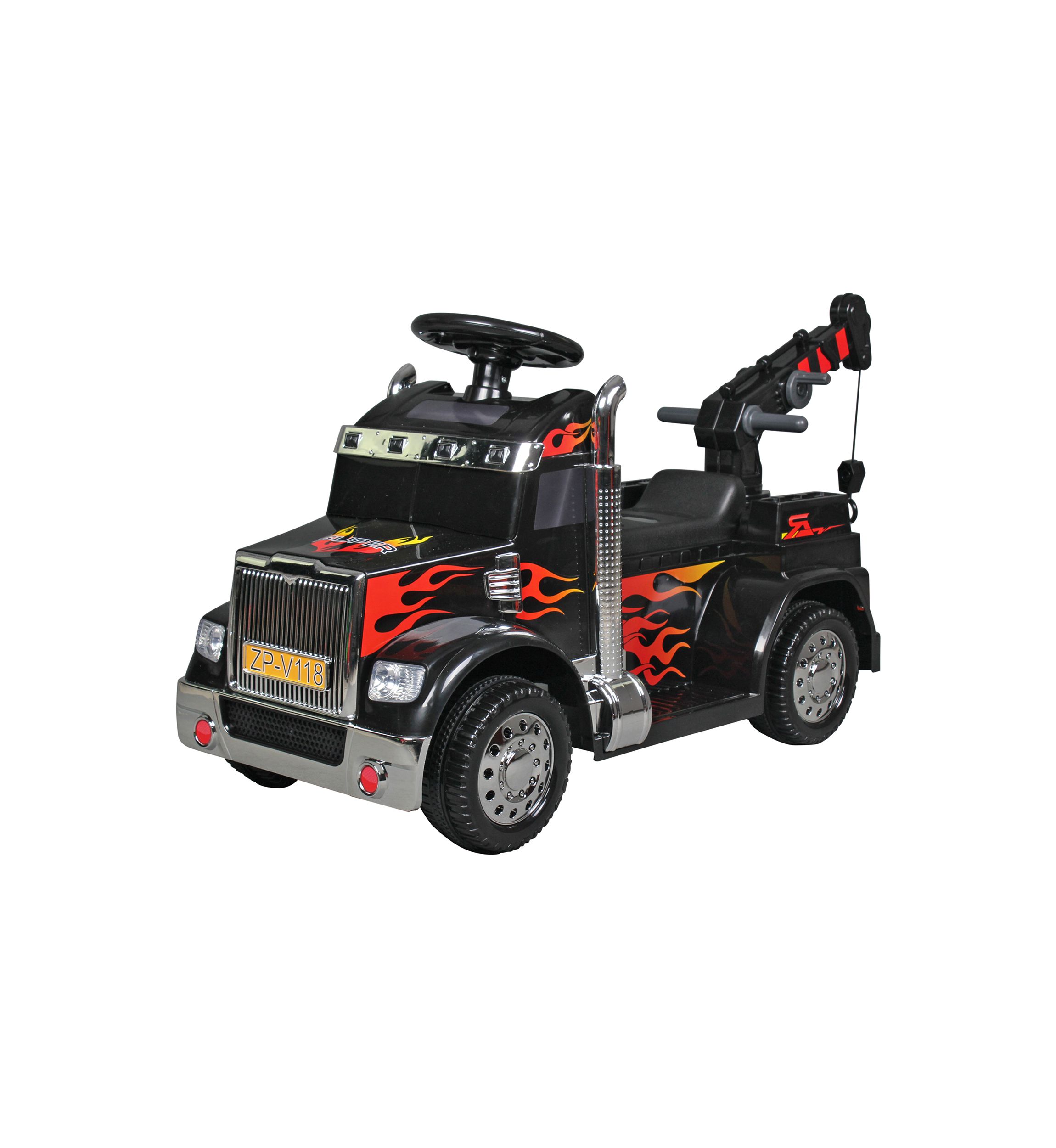 6 Volt Battery Operated Truck with Crane